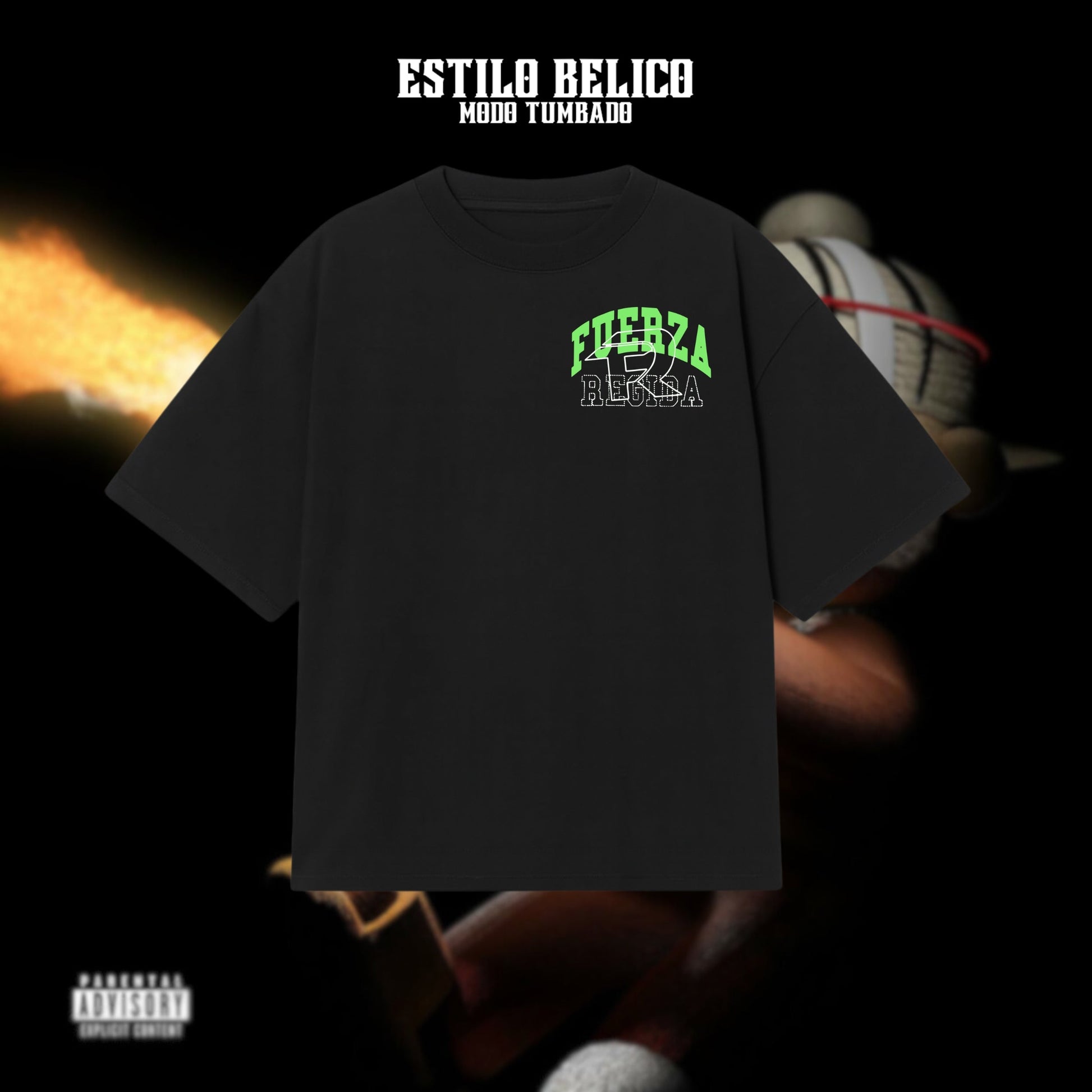 Polera "Código Verde" – Fuerza Regida