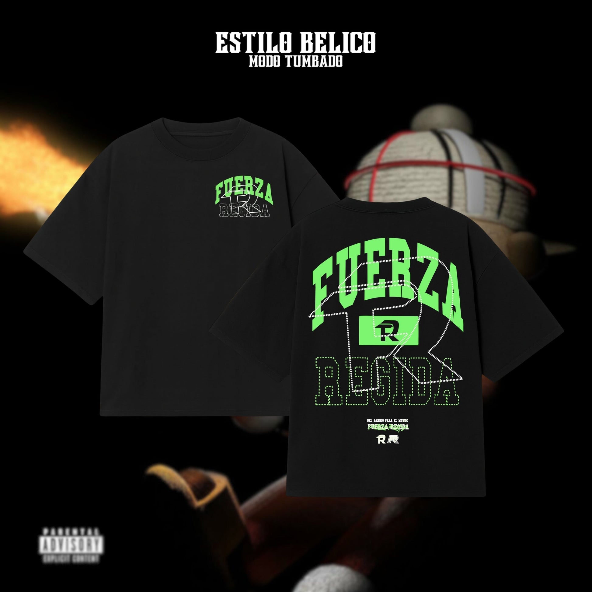 Polera "Código Verde" – Fuerza Regida