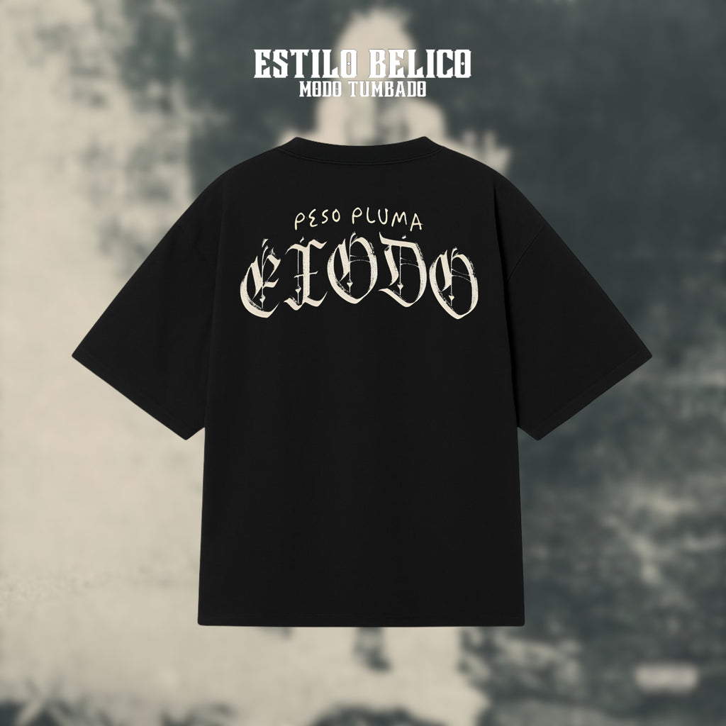Polera “Éxodo Minimal” – Peso Pluma