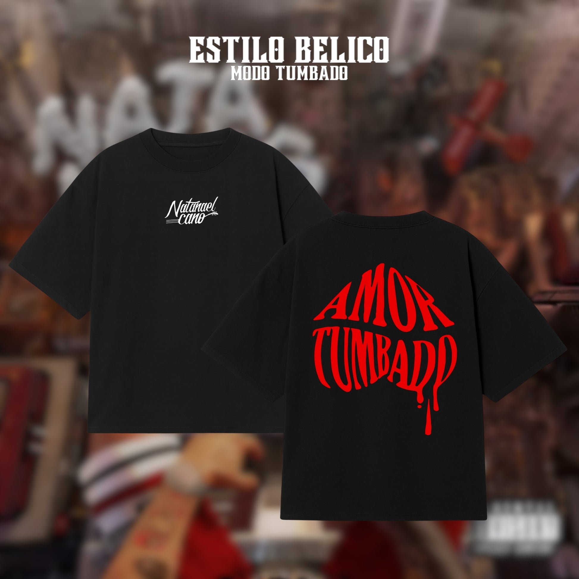 Polera "Amor Tumbado" - Natanael Cano