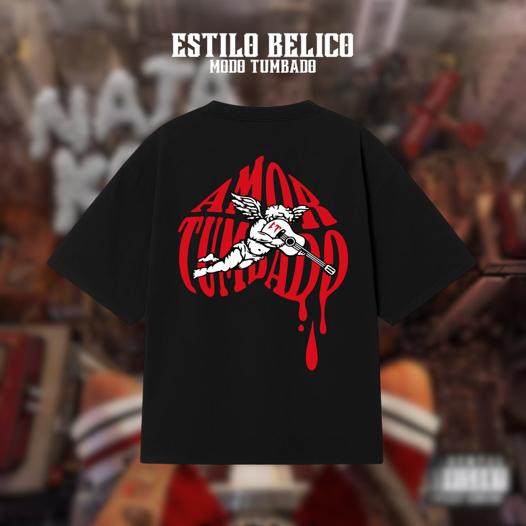 Polera "Guitar Angel" - Natanael Cano