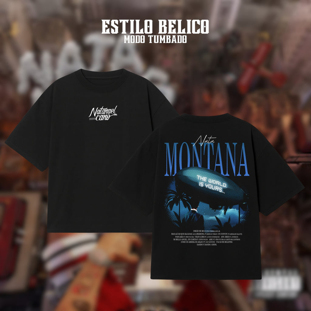 Polera "The World Is Yours" - Natanael Cano