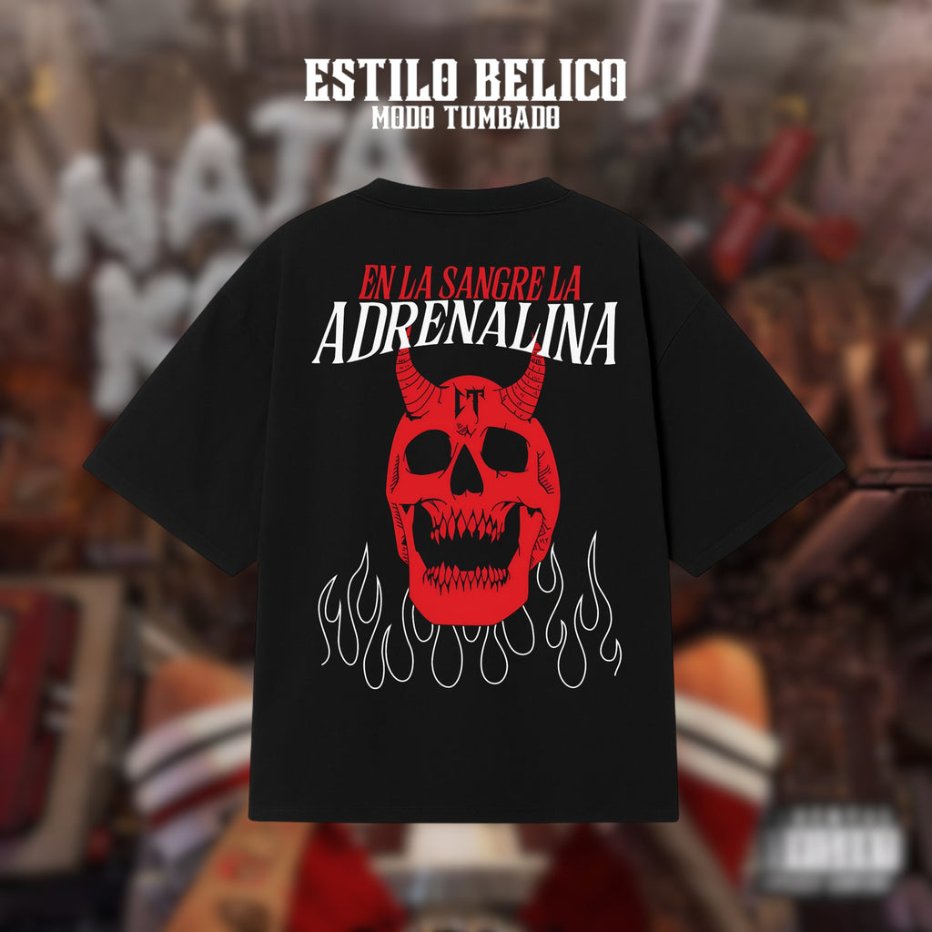 Polera "Adrenalina" - Natanael Cano