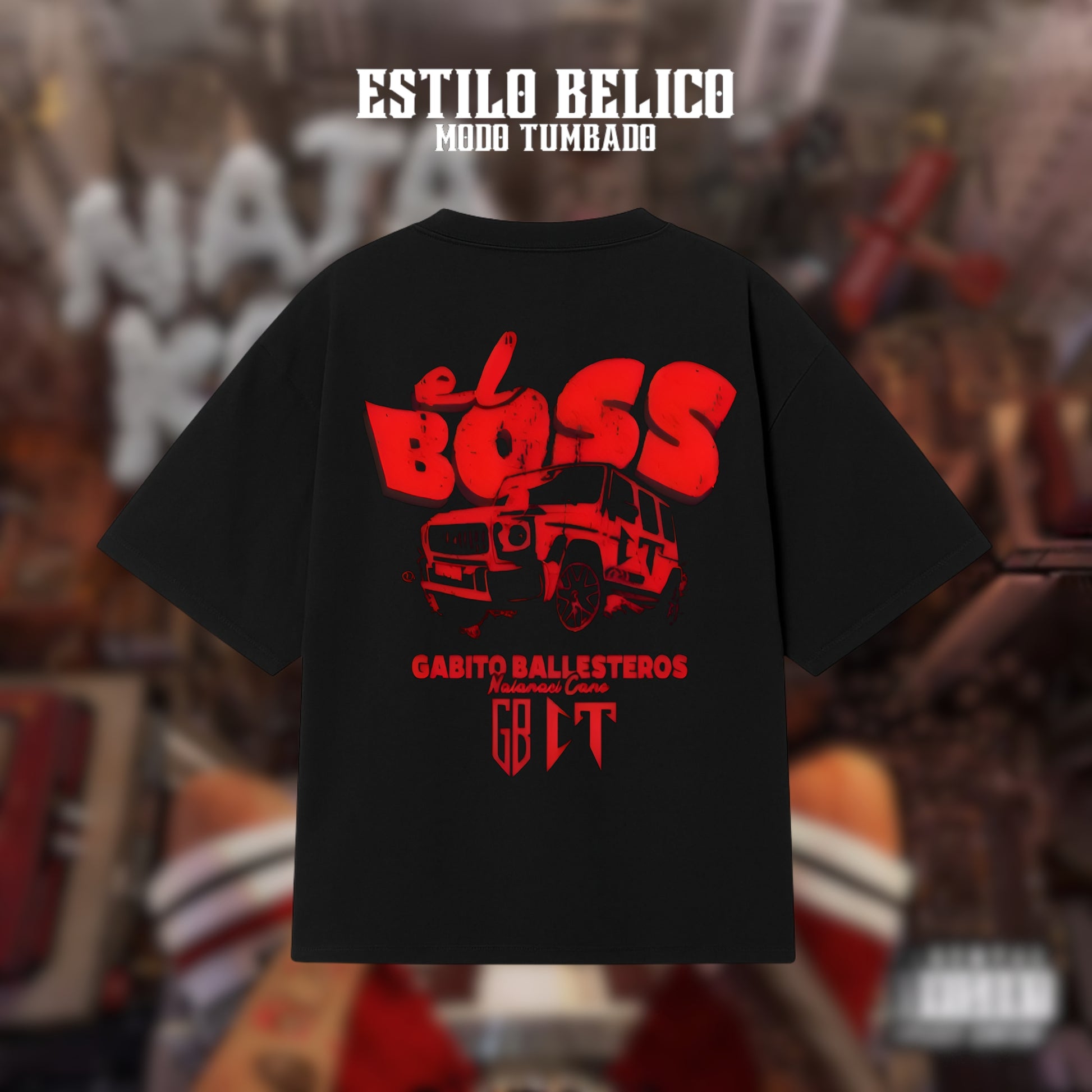 Polera "El Boss" - Natanael Cano