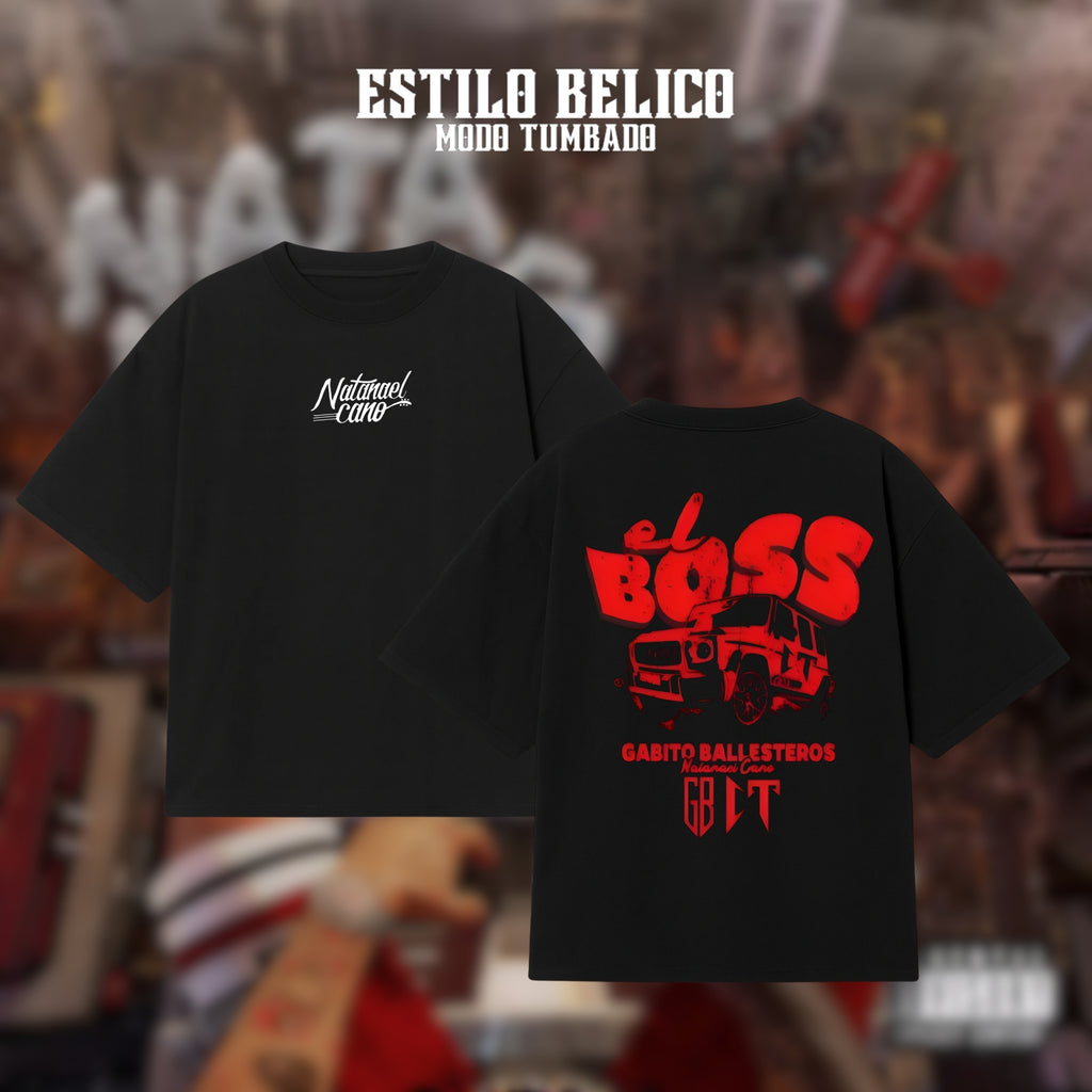 Polera "El Boss" - Natanael Cano