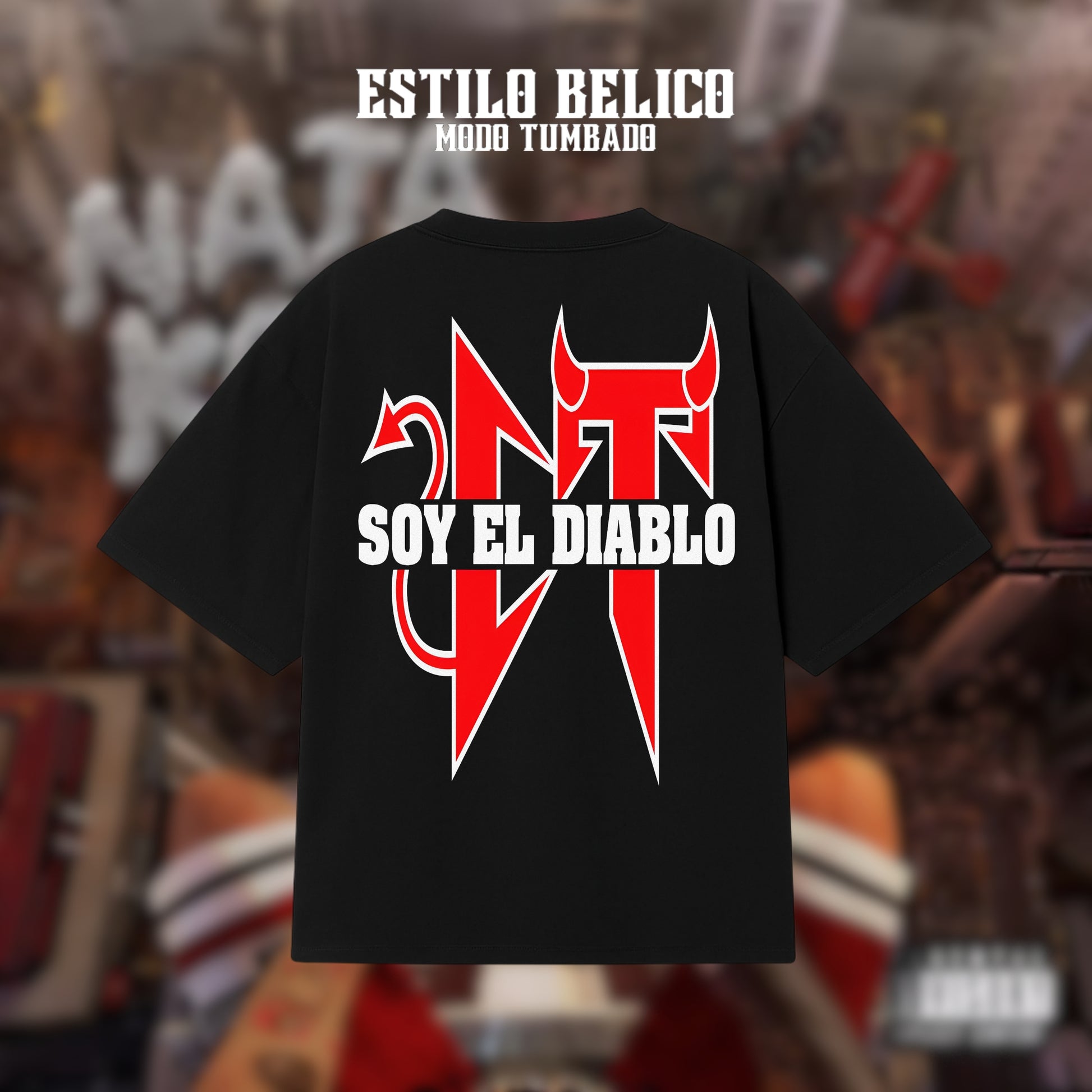 Polera "El Diablo" - Natanael Cano