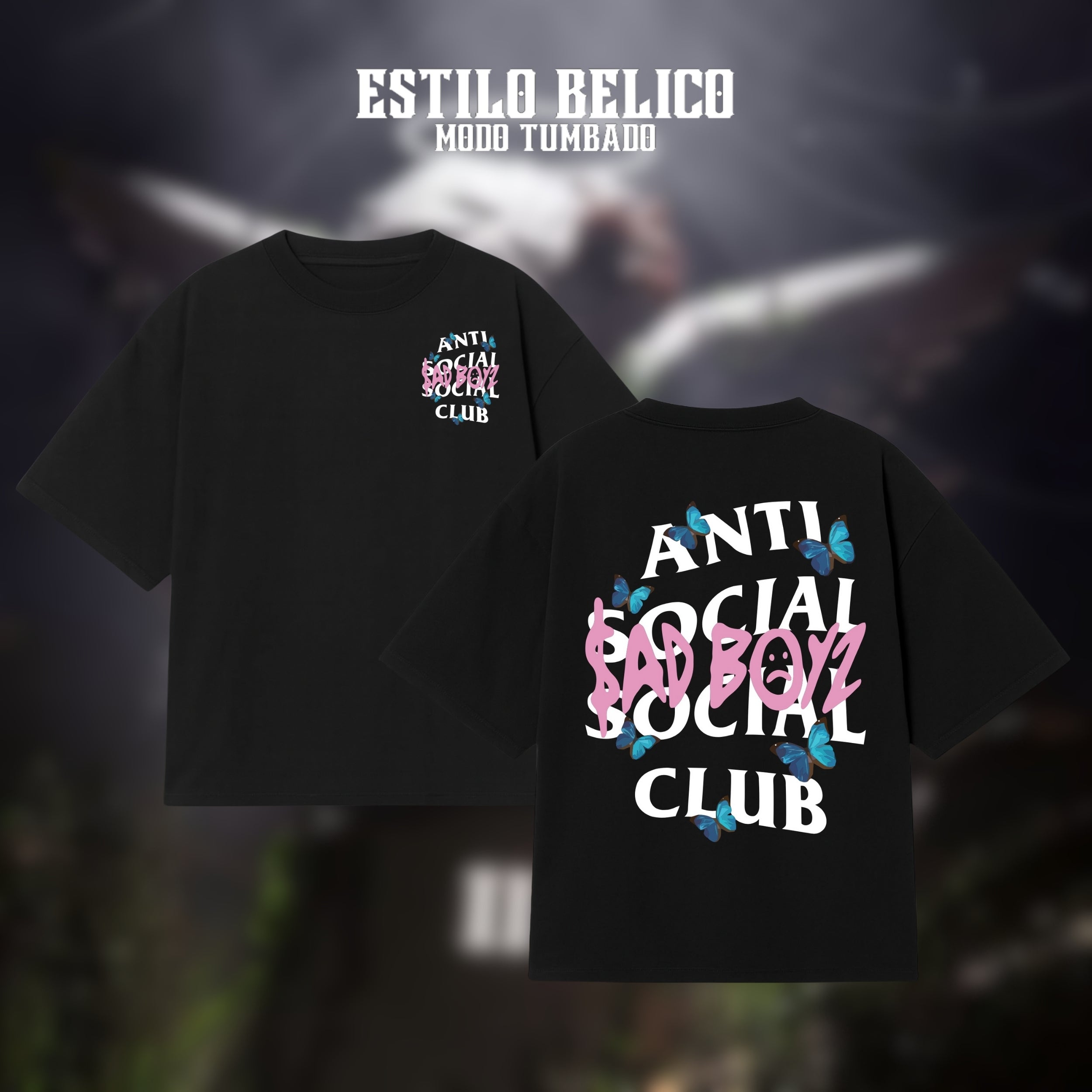 Polera “ASSC Butterflies” –  Junior H SadBoyz