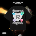 Polera "Grey Heart" – Fuerza Regida