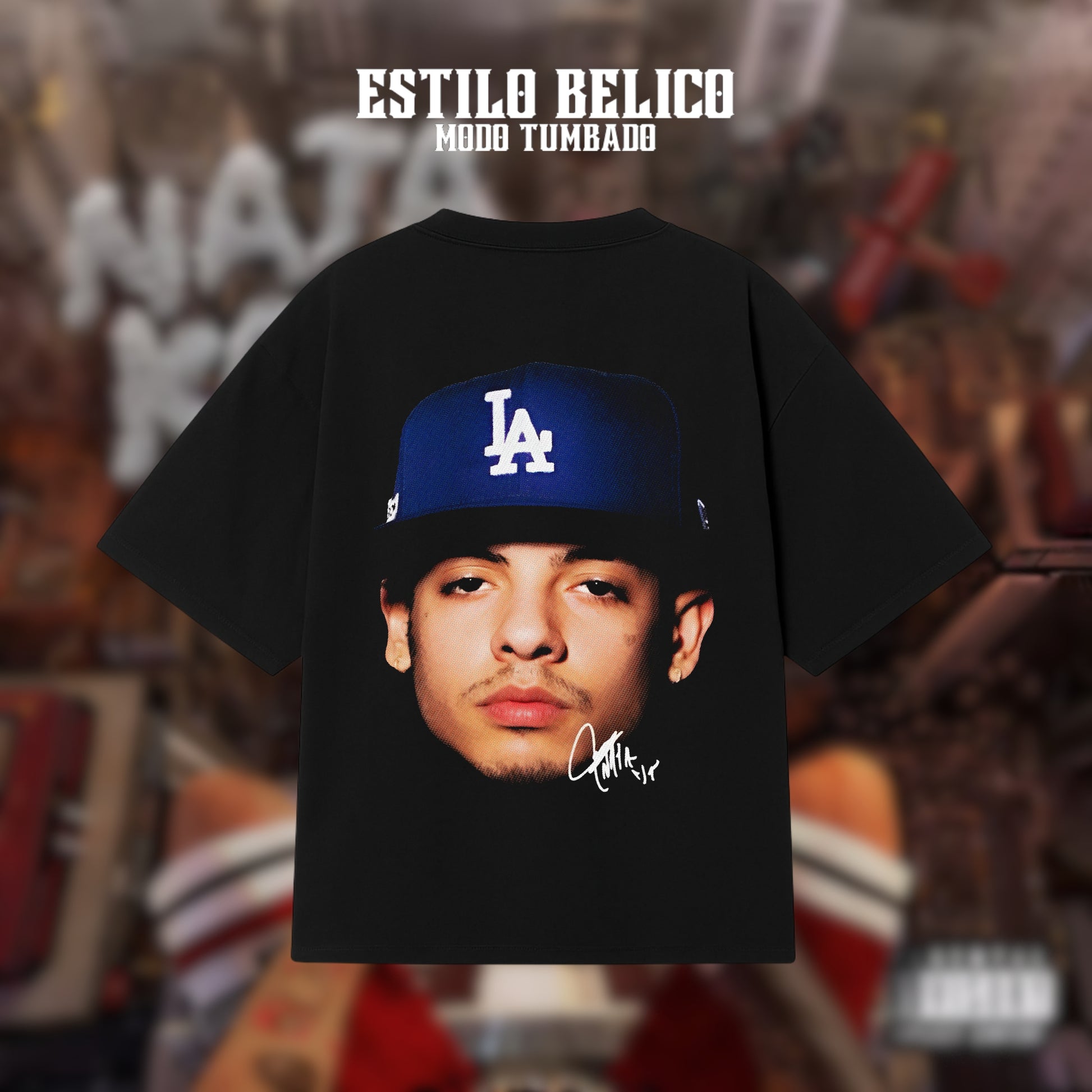 Polera "LA Retrato" - Natanael Cano