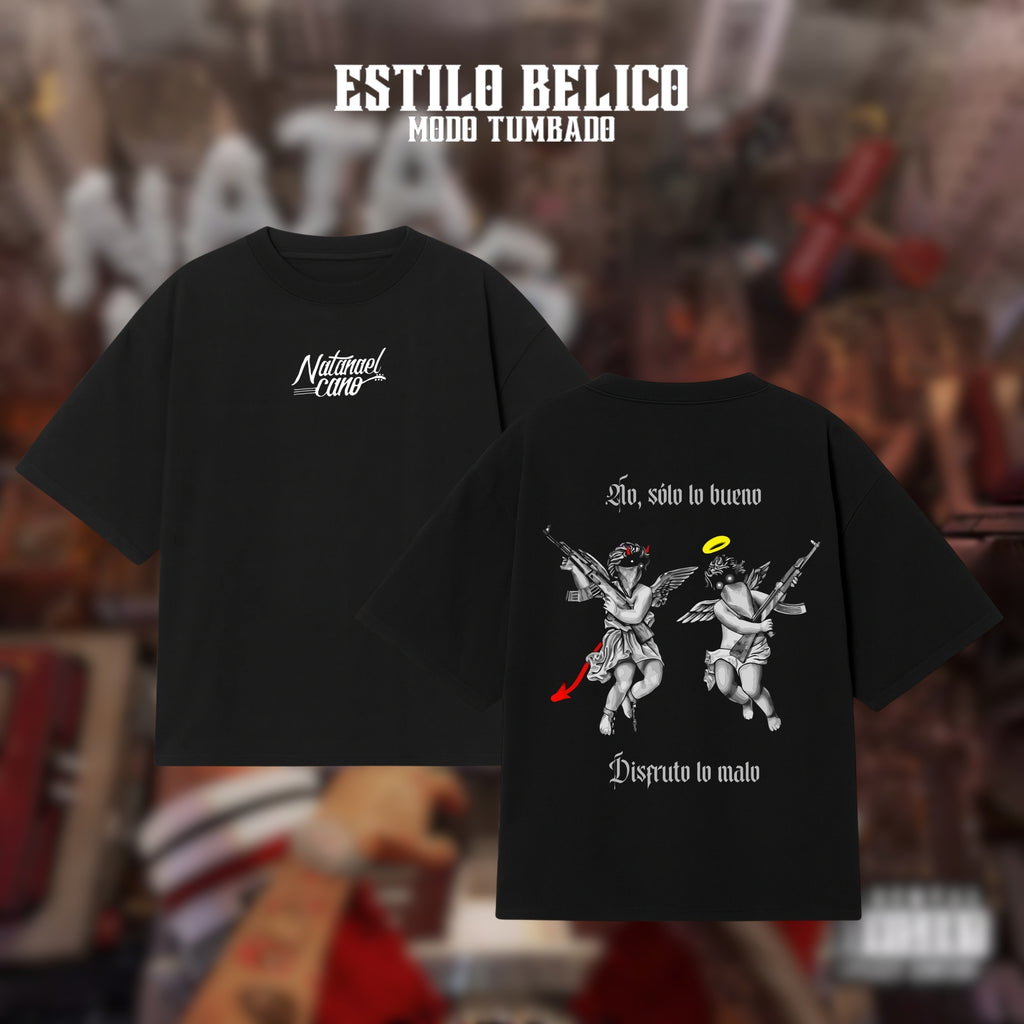 Polera "Disfruto Lo Malo" - Natanael Cano