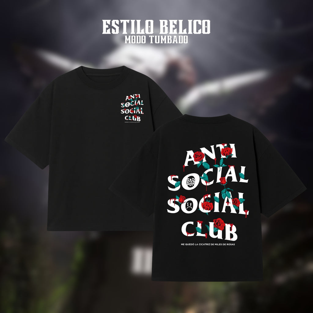 Polera “ASSC Miles de Rosas” –  Junior H SadBoyz