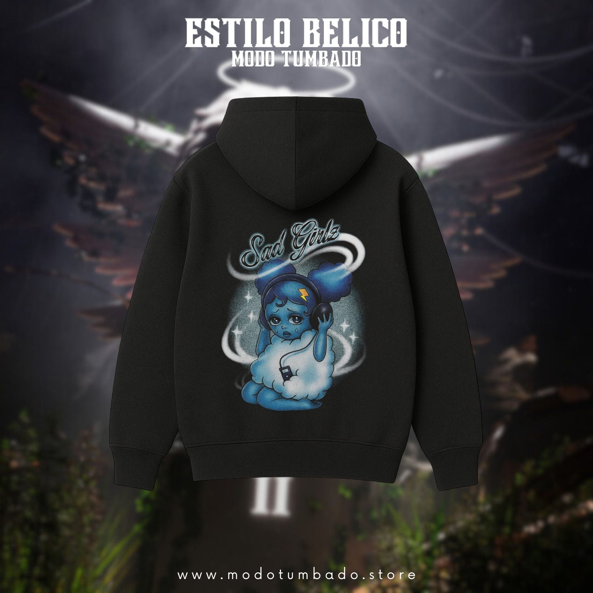 Hoodie "Dias Nublados" - $adGirlz 4 Life