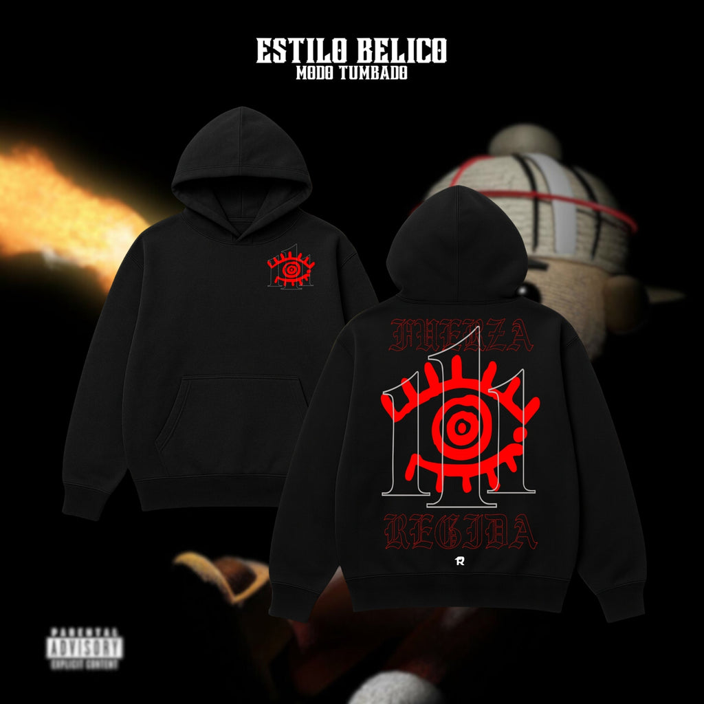 Hoodie "Red Eye" – Fuerza Regida
