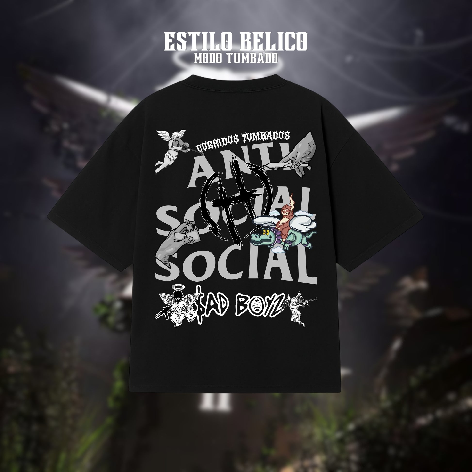 Polera ASSC - "Días Grises"