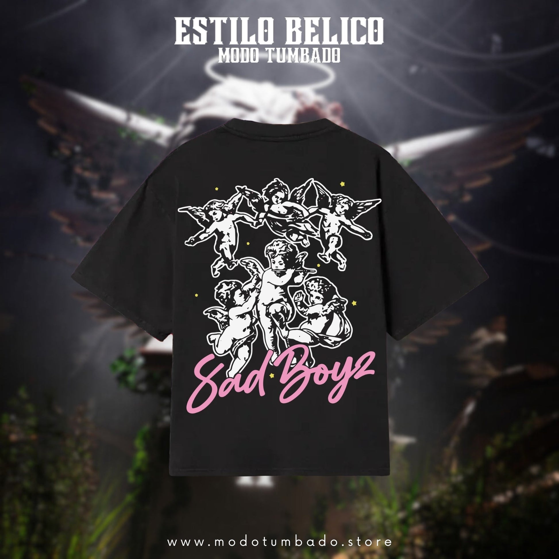 Polera "Ángeles Caídos" - $adBoyz 4 Life