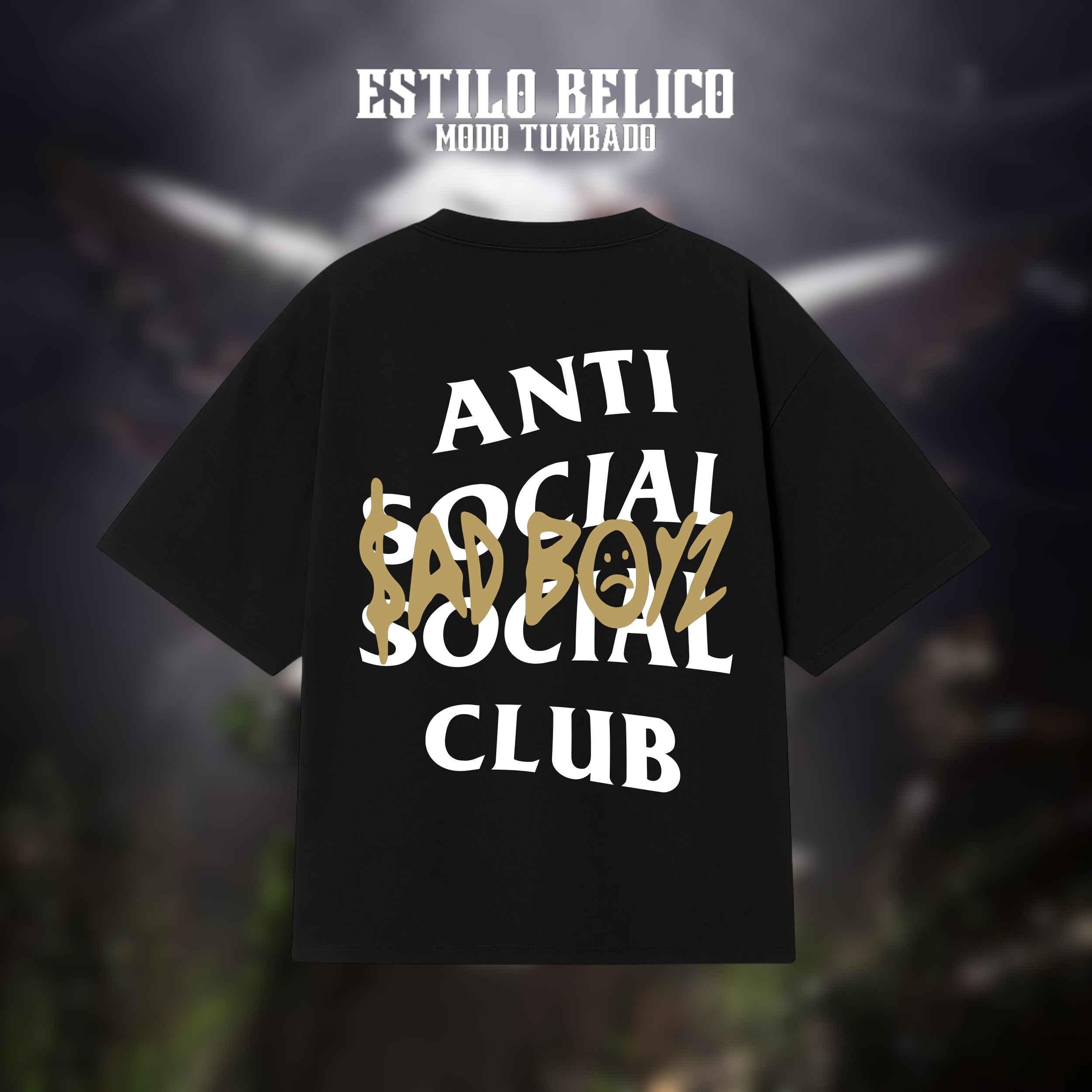 Polera “ASSC Gold” –  Junior H SadBoyz