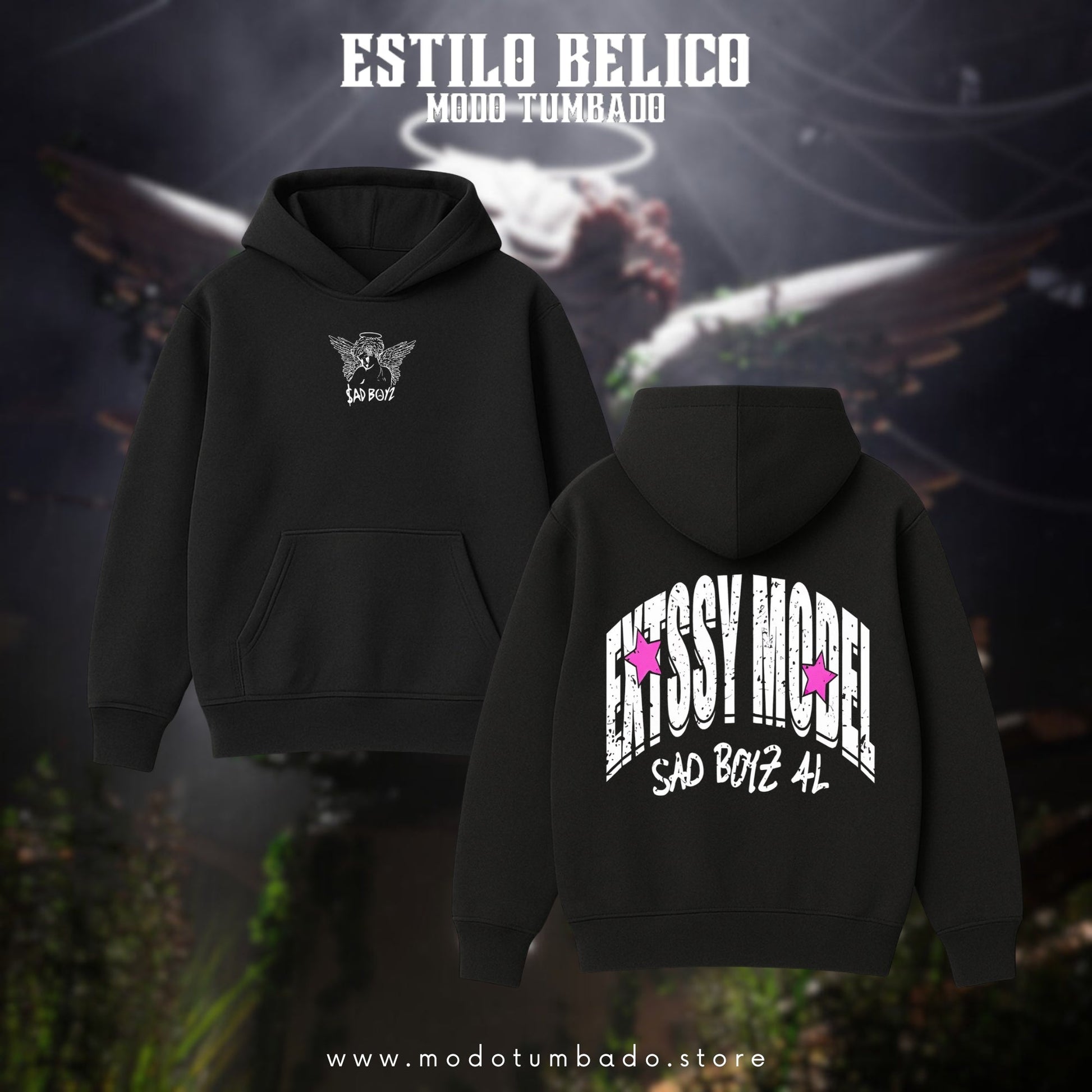 Hoodie "Extssy Model" - $adBoyz 4 Life