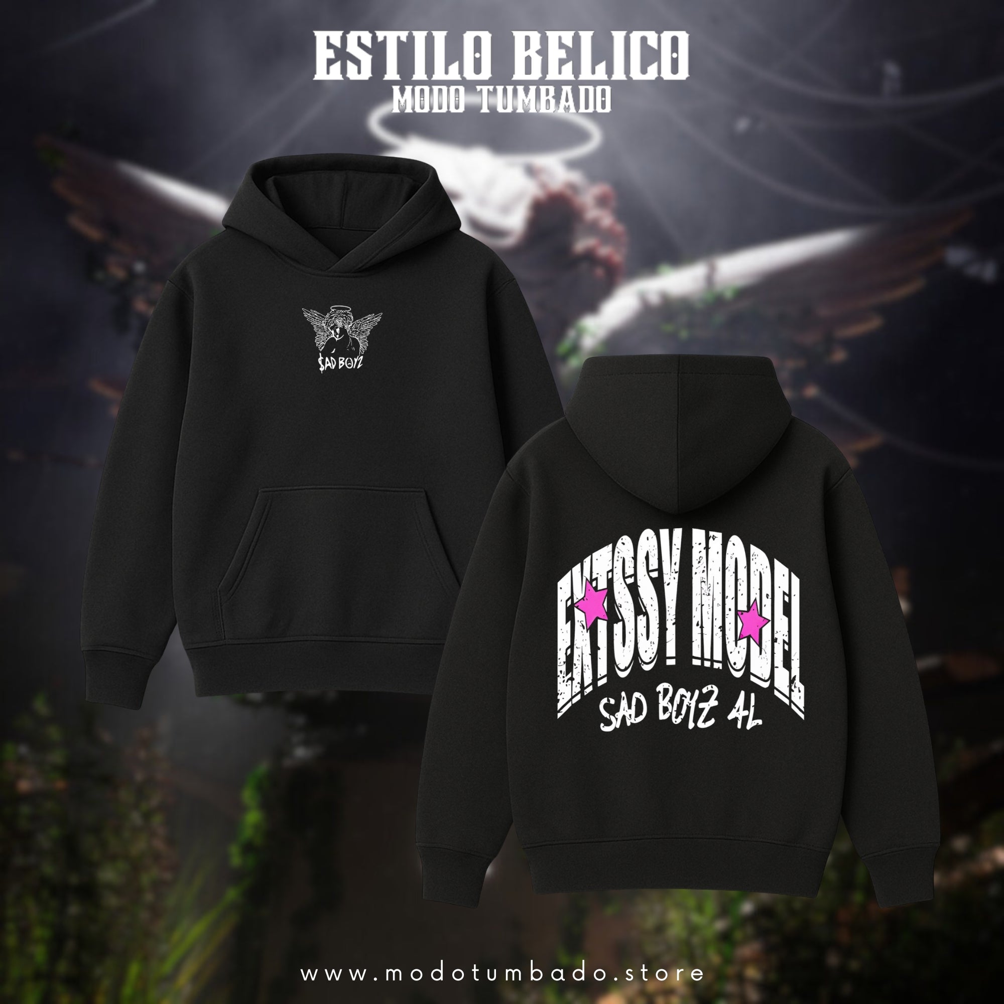 Hoodie "Extssy Model" - $adBoyz 4 Life