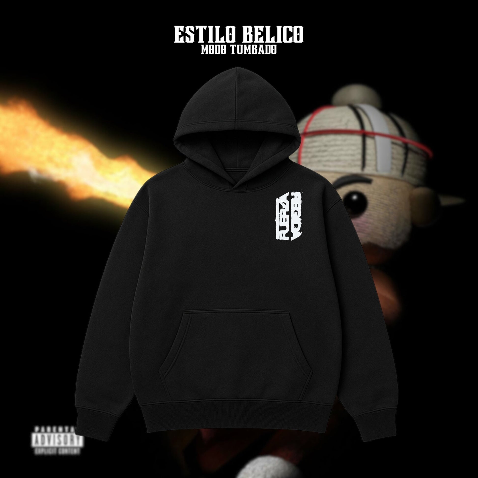 Hoodie "Monograma FR" – Fuerza Regida