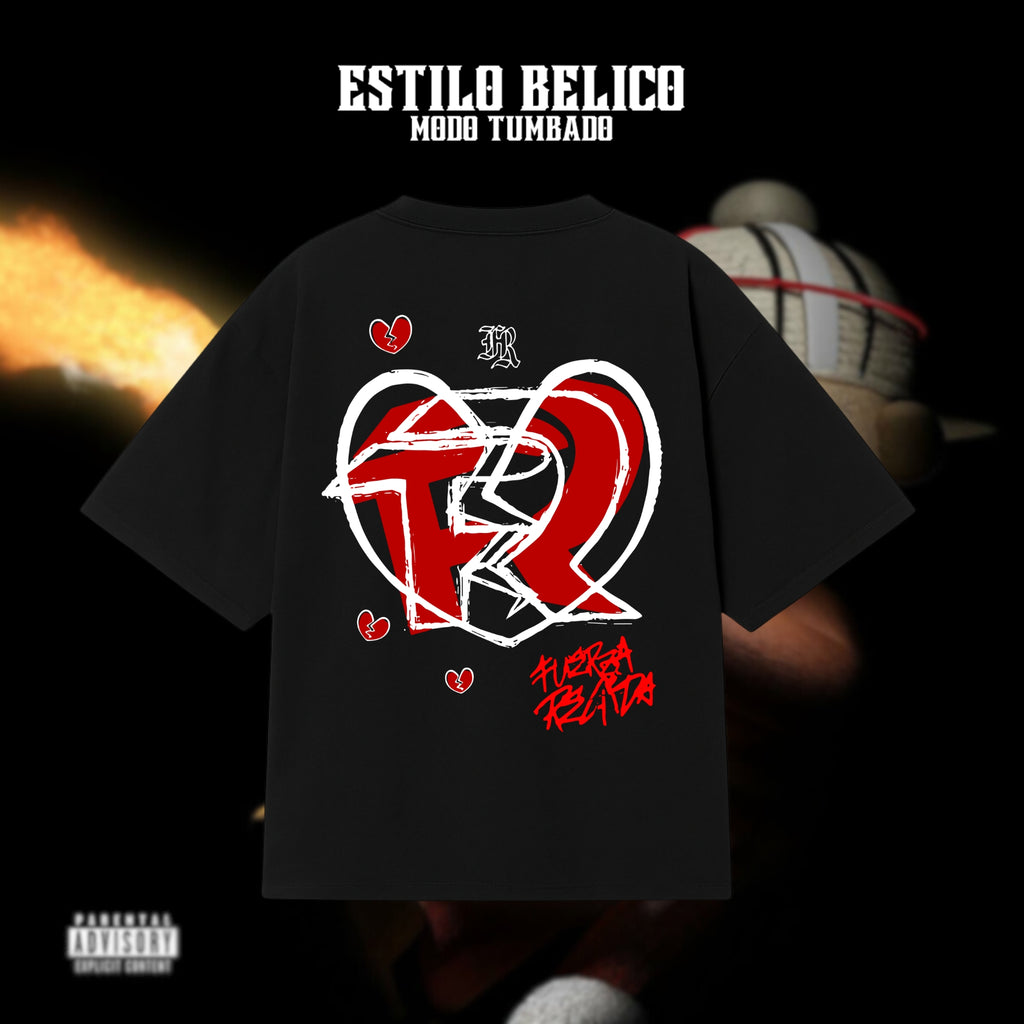 Polera "R Heart Broken" – Fuerza Regida
