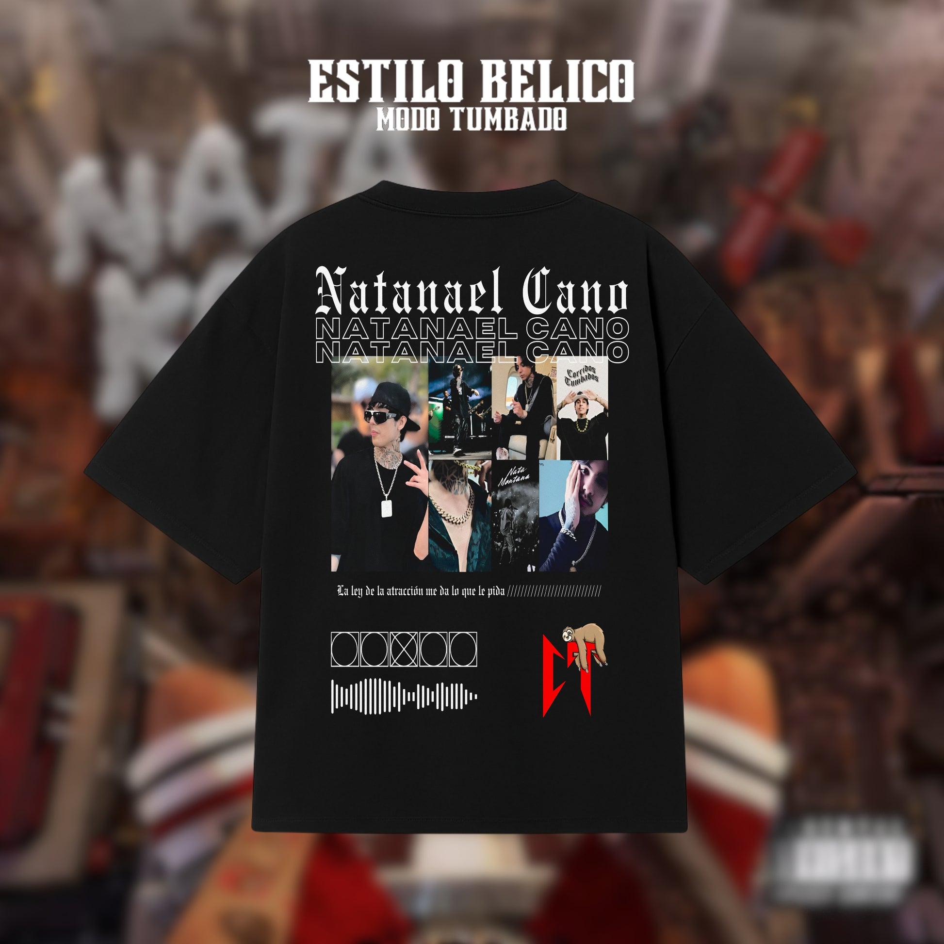 Polera "Nata Collage" - Natanael Cano