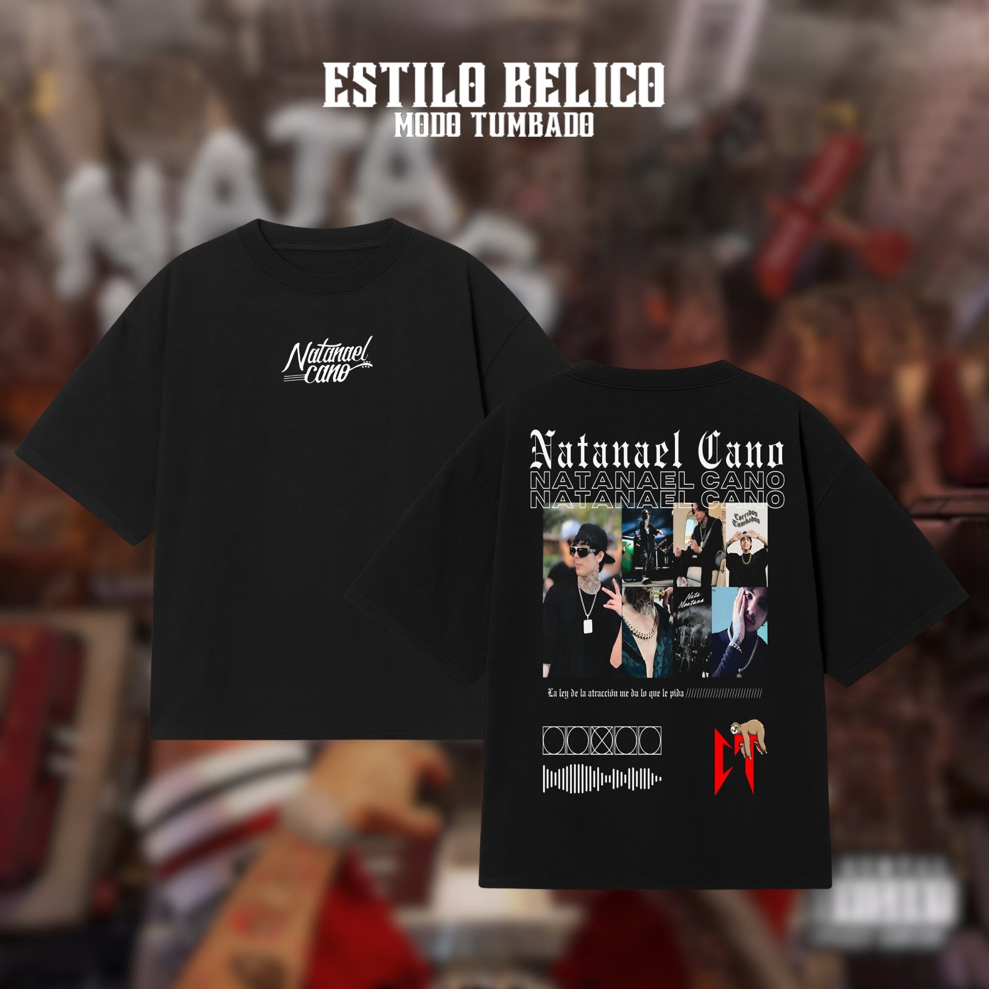 Polera "Nata Collage" - Natanael Cano