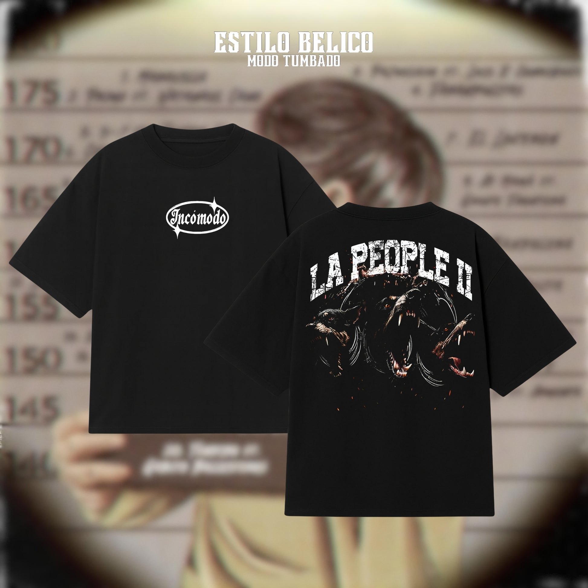POLERA "LA PEOPLE II" — TITO DOUBLE P