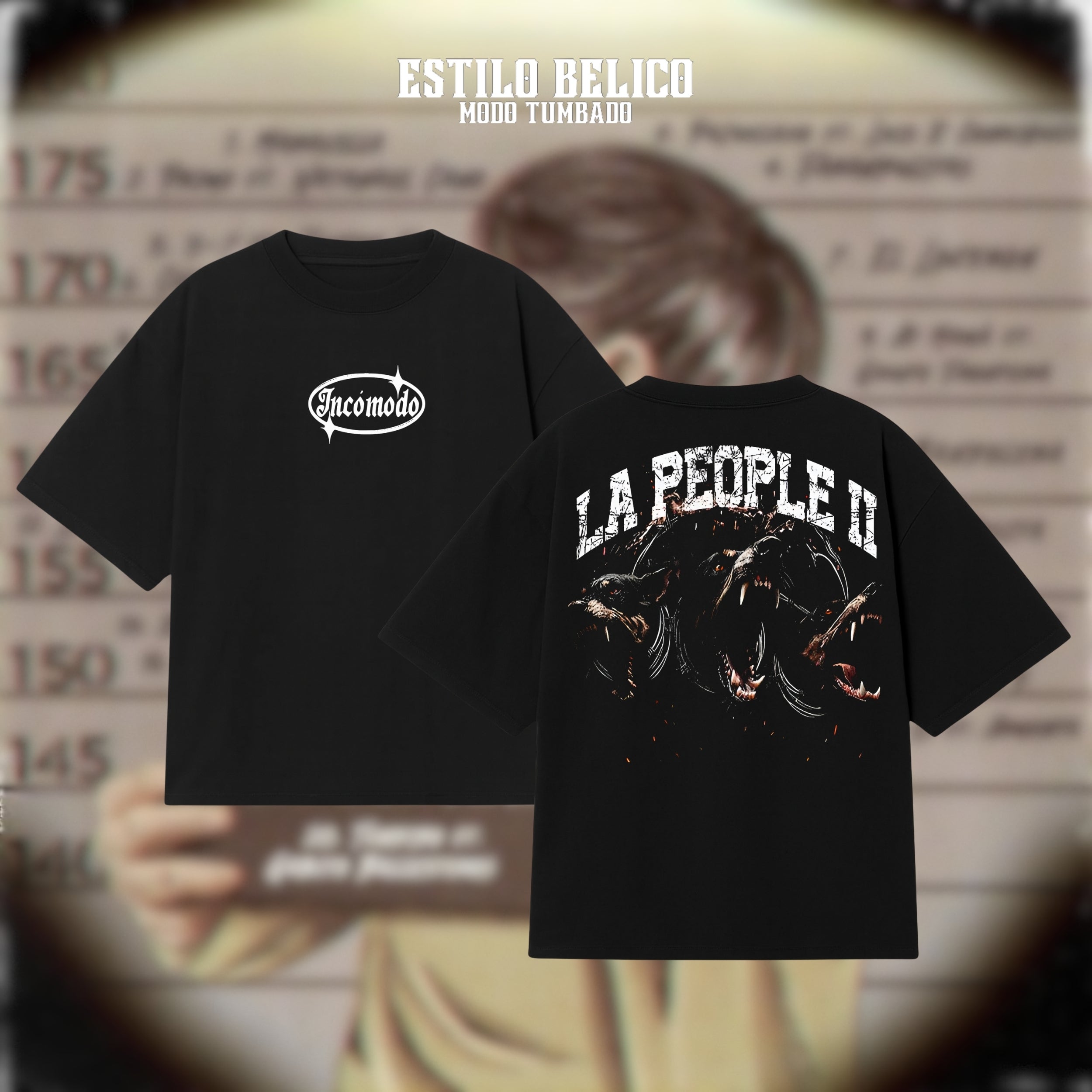 POLERA "LA PEOPLE II" — TITO DOUBLE P