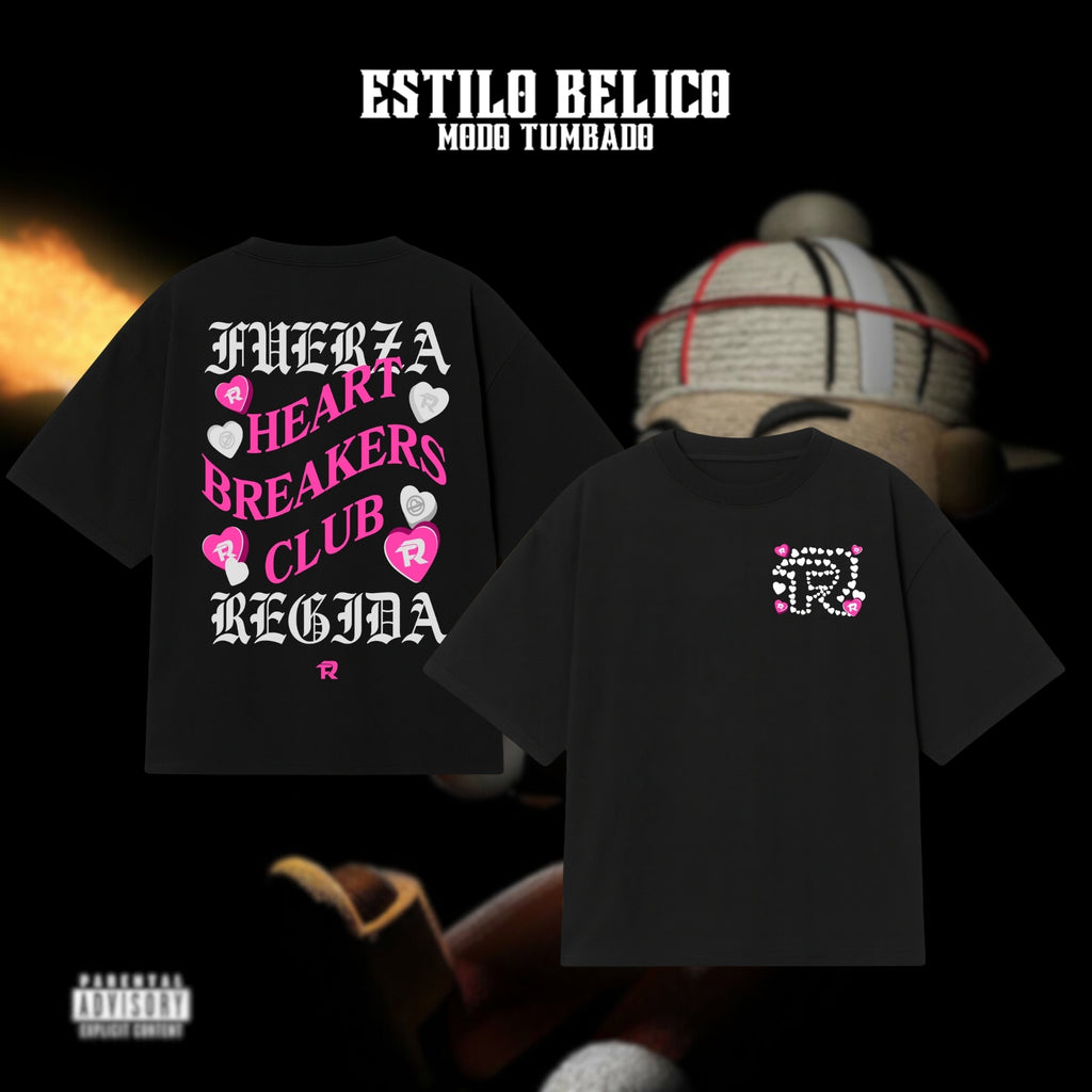 Polera "Heart Breakers Club" – Fuerza Regida