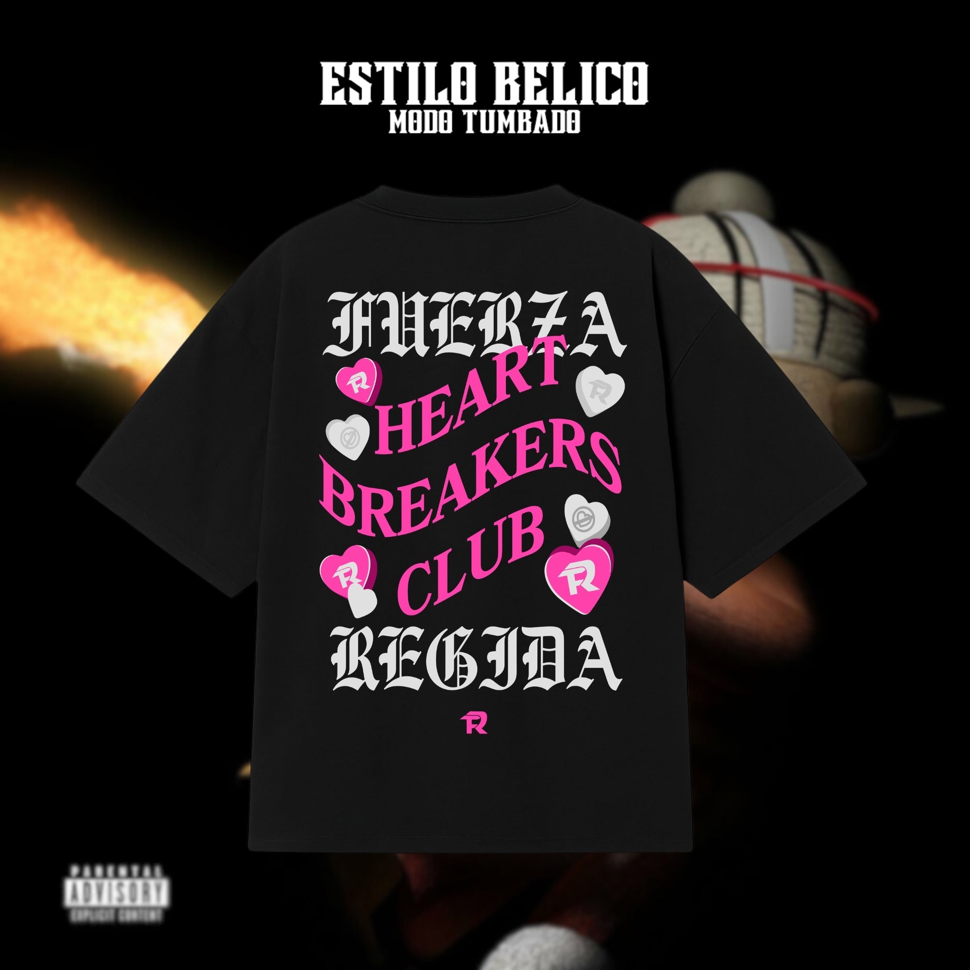 Polera "Heart Breakers Club" – Fuerza Regida
