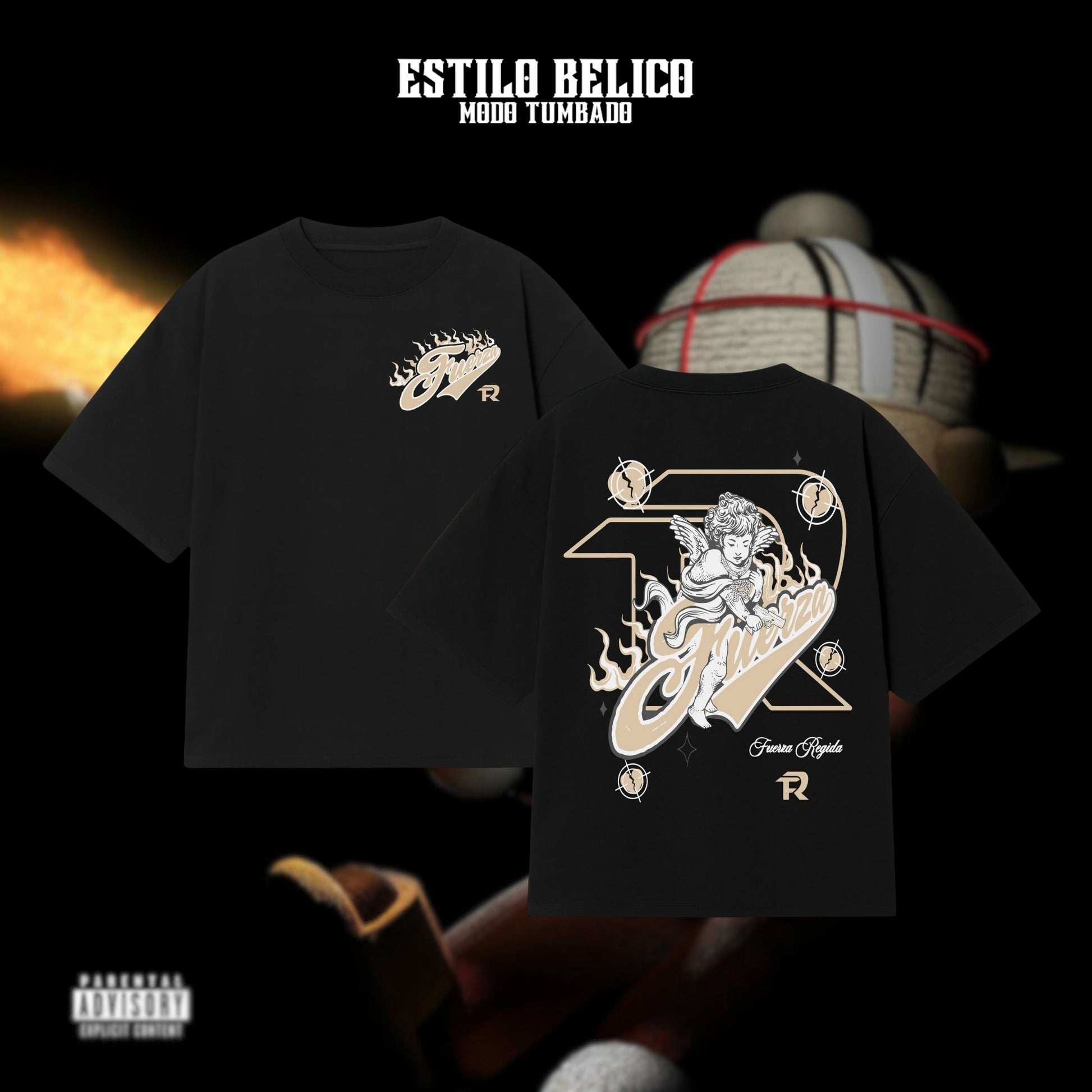 Polera "Ángel Bélico" – Fuerza Regida