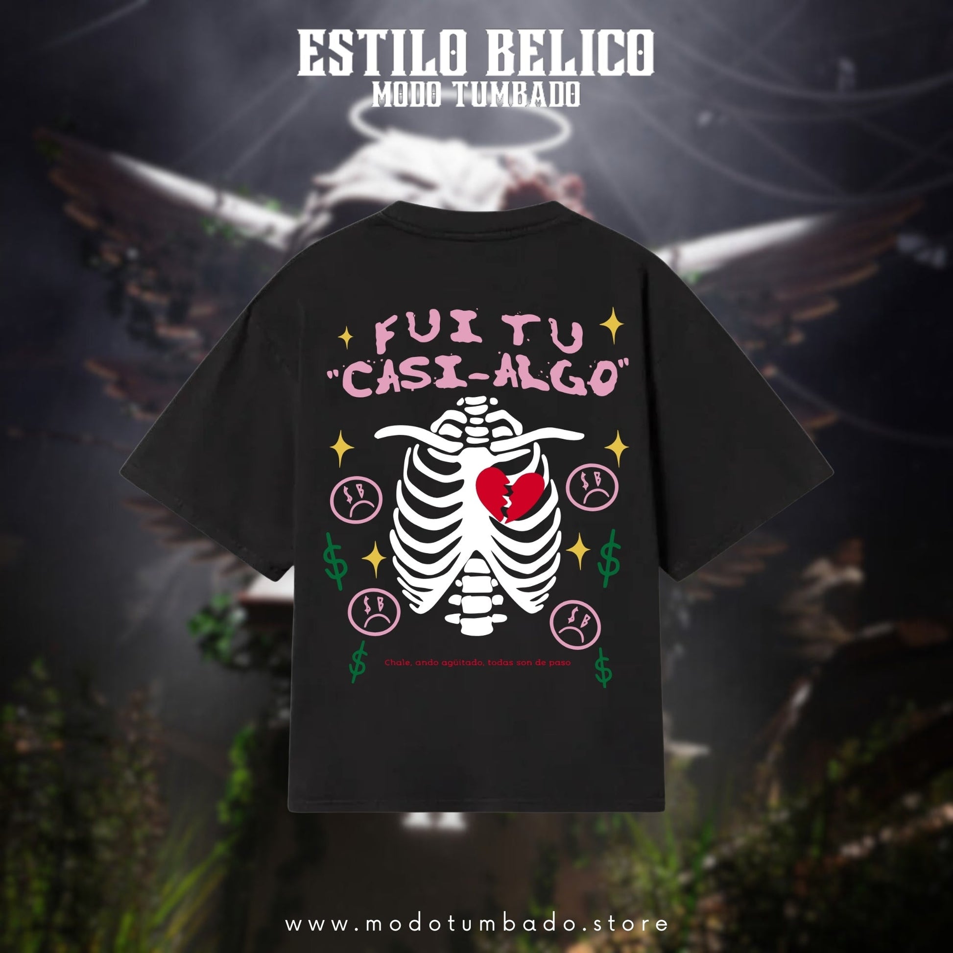 Polera "Fui tu casi-algo" - $adBoyz 4 Life