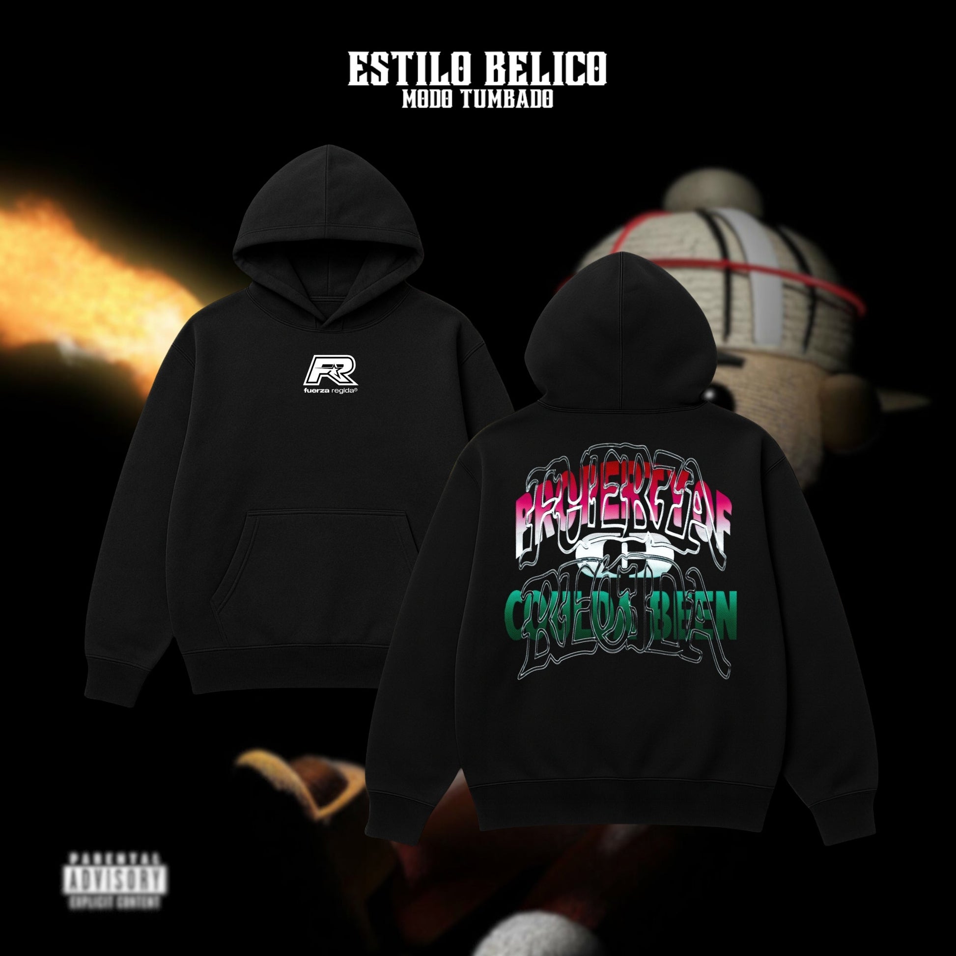 Hoodie "Property Of" – Fuerza Regida