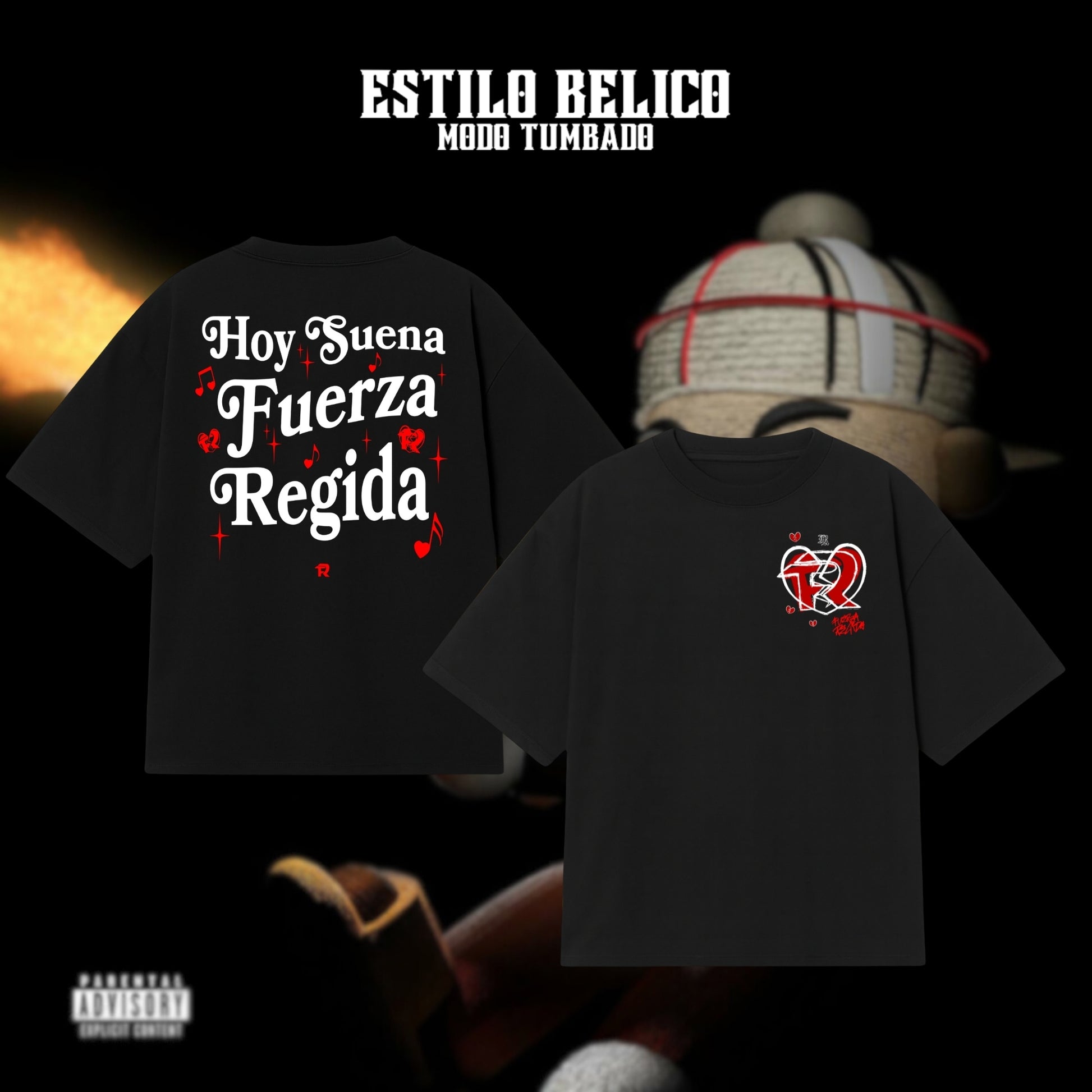 Polera "Hoy Suena FR" – Fuerza Regida