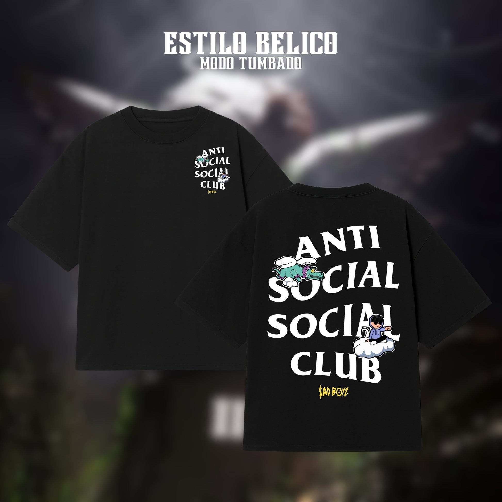 Polera “ASSC Cloud Dragon” –  Junior H SadBoyz
