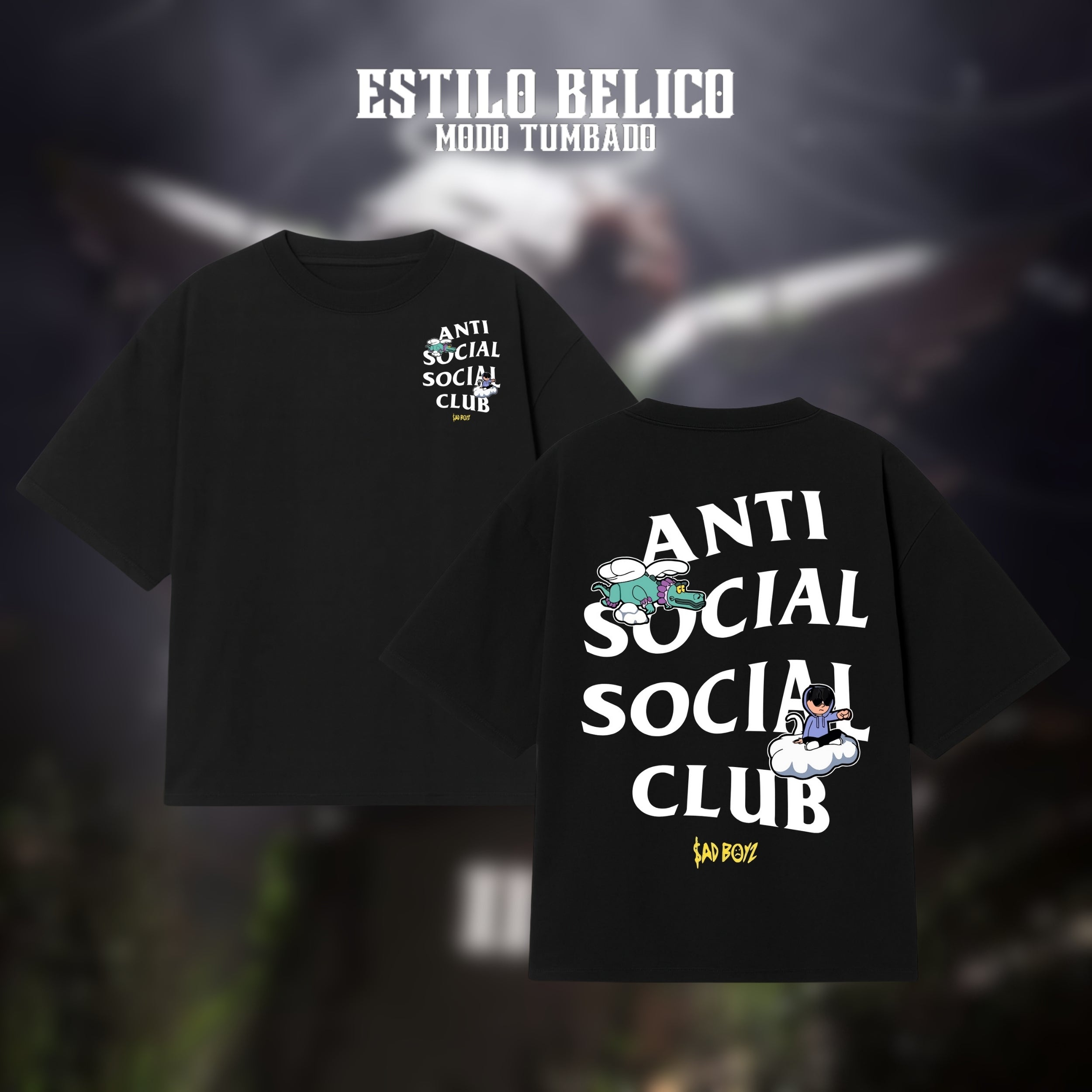 Polera “ASSC Cloud Dragon” –  Junior H SadBoyz