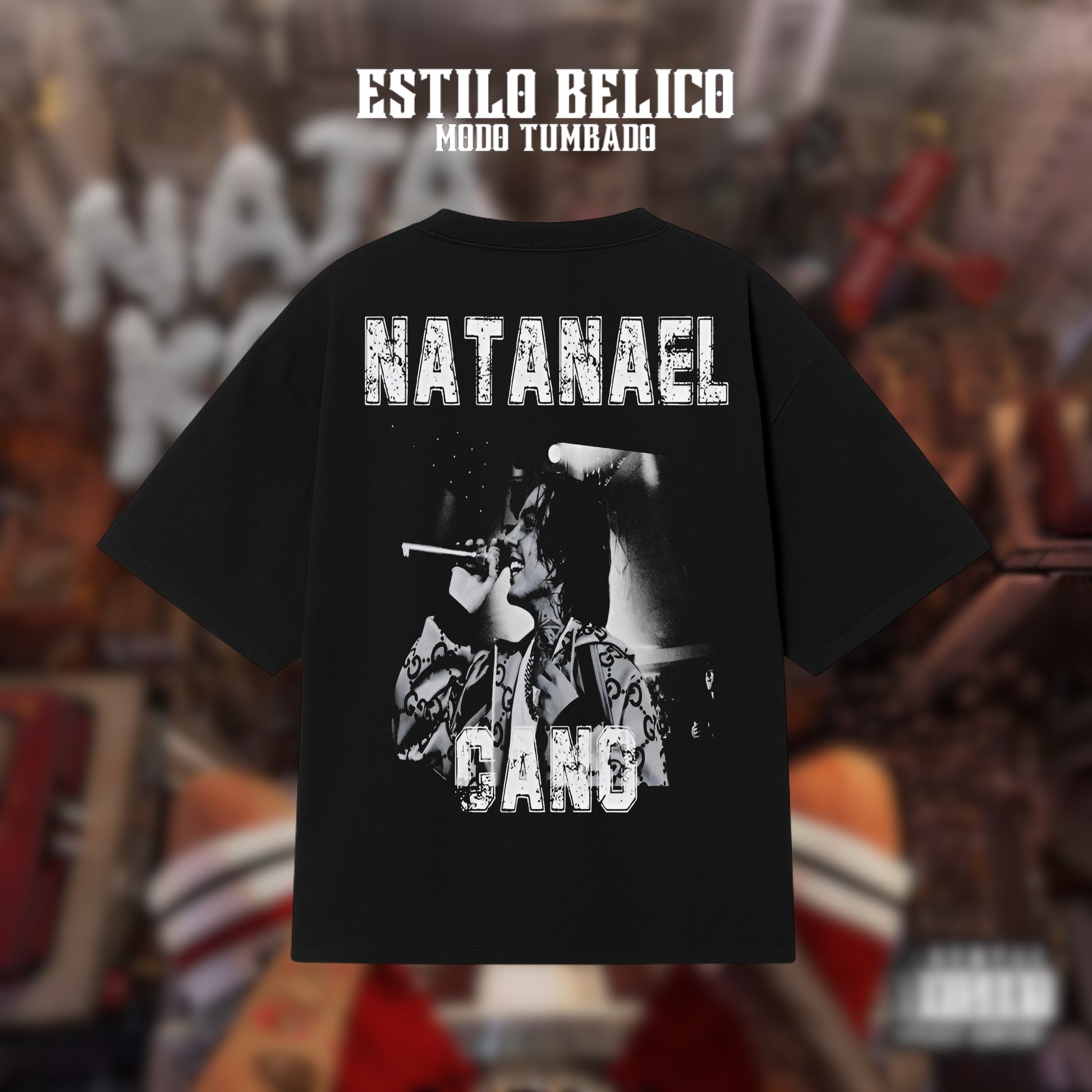 Polera "B&W" - Natanael Cano