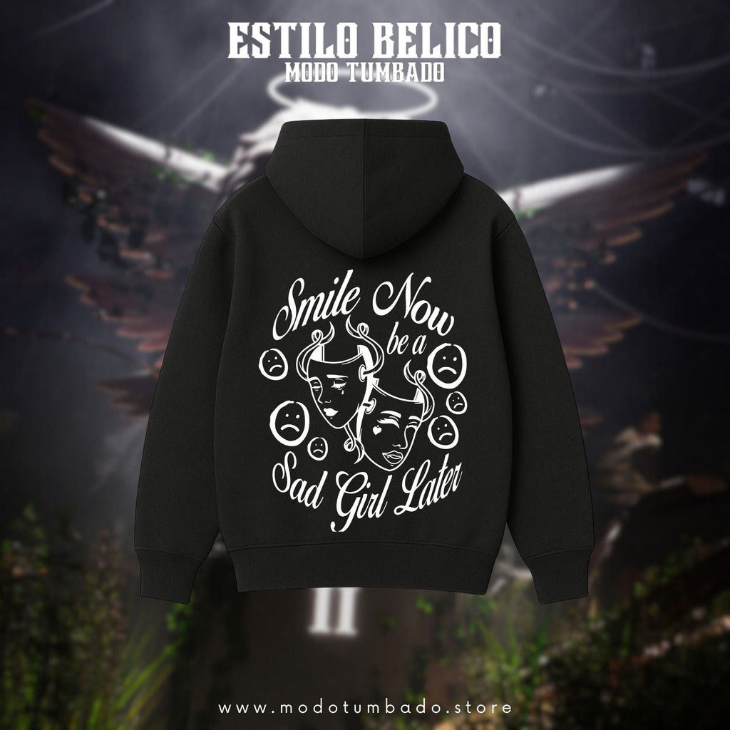 Hoodie "Smile Now" - $adGirlz 4 Life