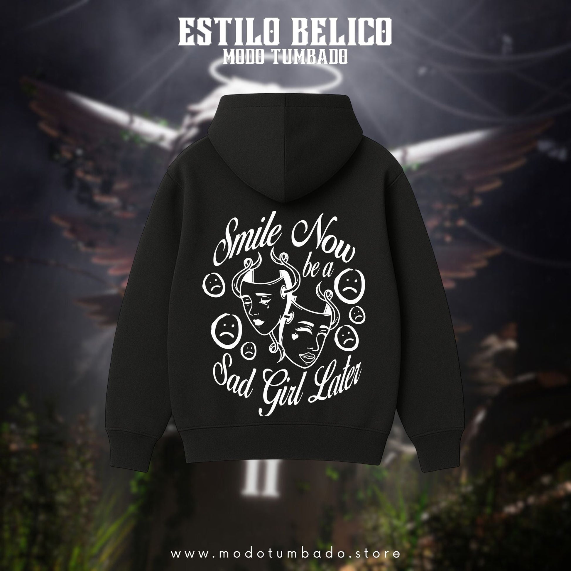 Hoodie "Smile Now" - $adGirlz 4 Life