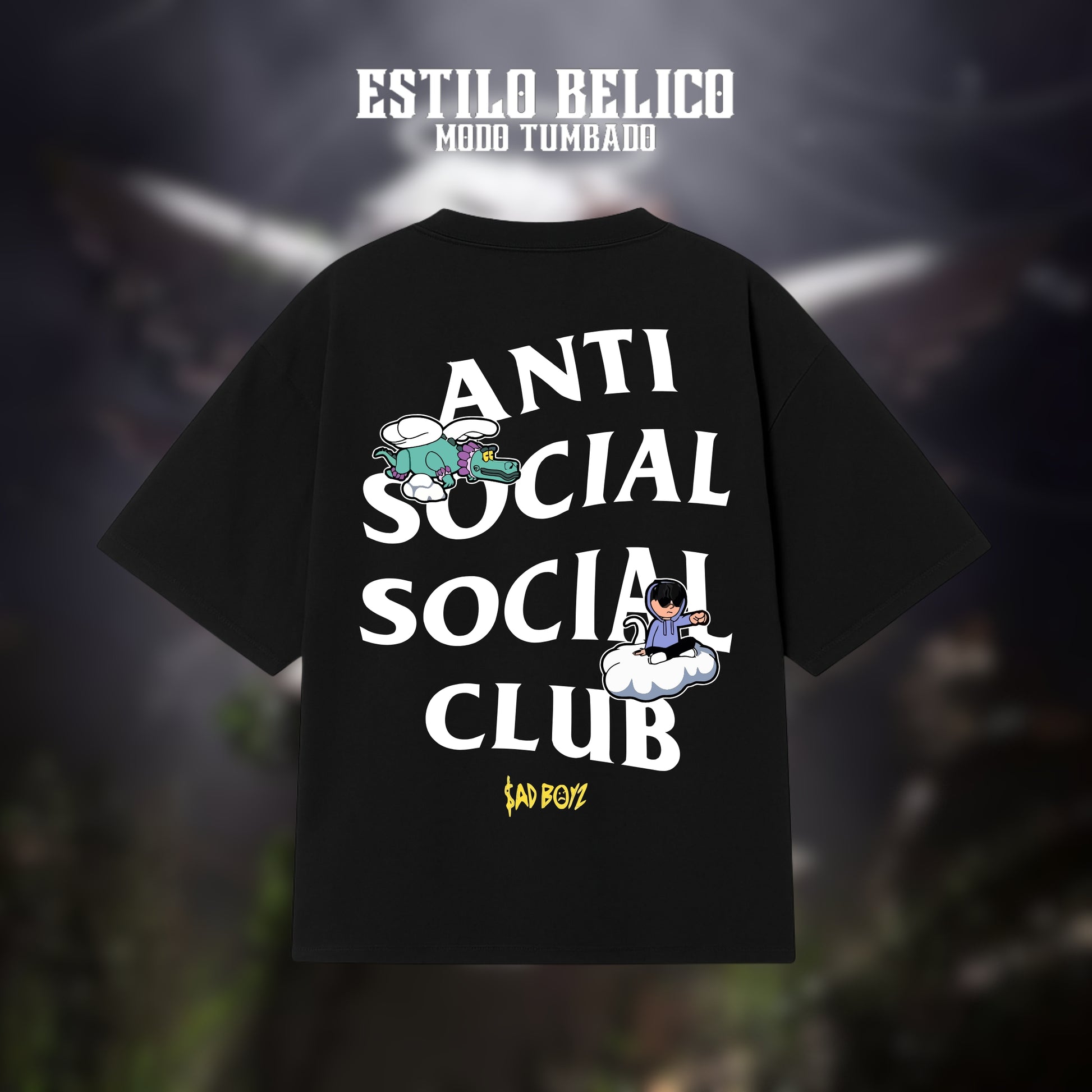 Polera “ASSC Cloud Dragon” –  Junior H SadBoyz