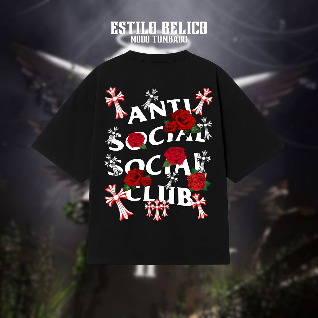 Polera ASSC - "Cruces y Rosas"