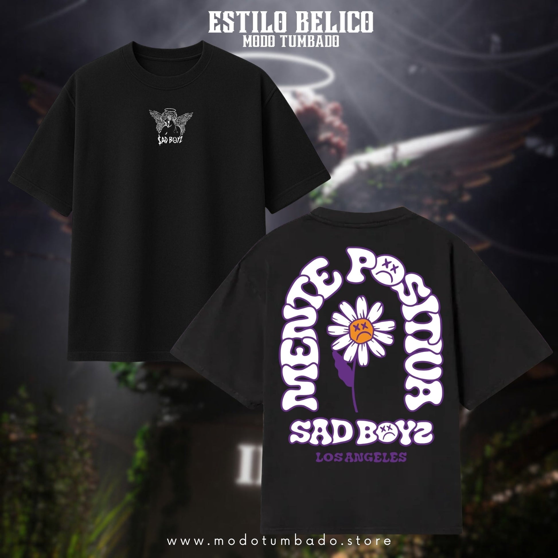 Polera "Mente Positiva" - $adBoyz 4 Life