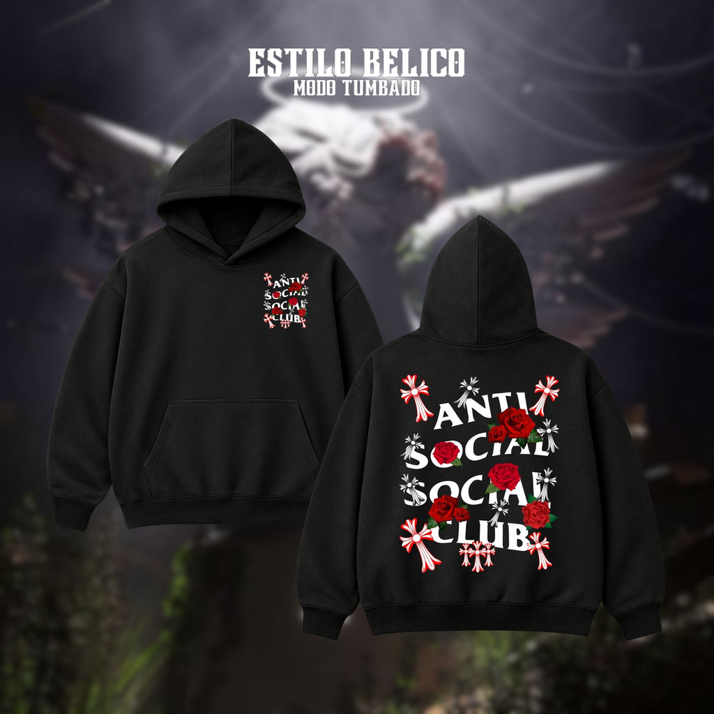 Hoodie ASSC - "Cruces y Rosas"