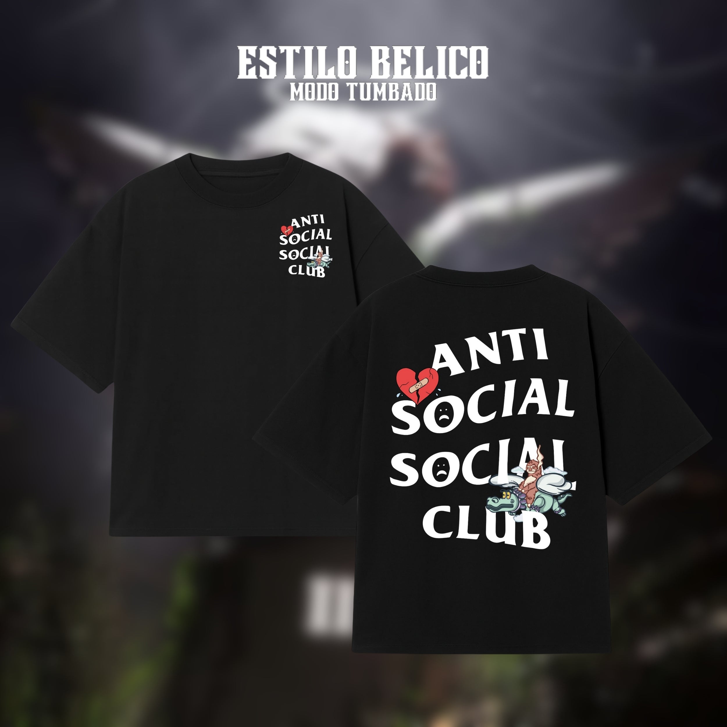 Polera “ASSC Heart Dragon” –  Junior H SadBoyz