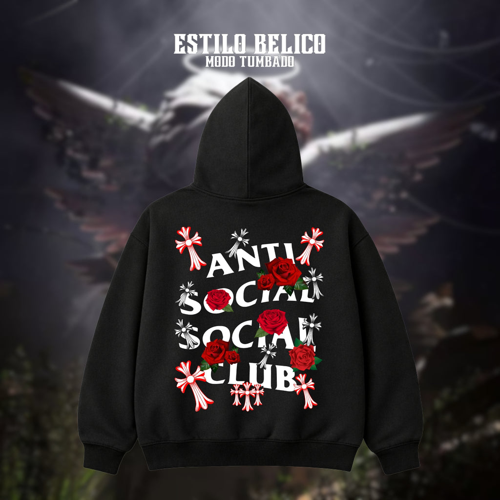 Hoodie ASSC - "Cruces y Rosas"