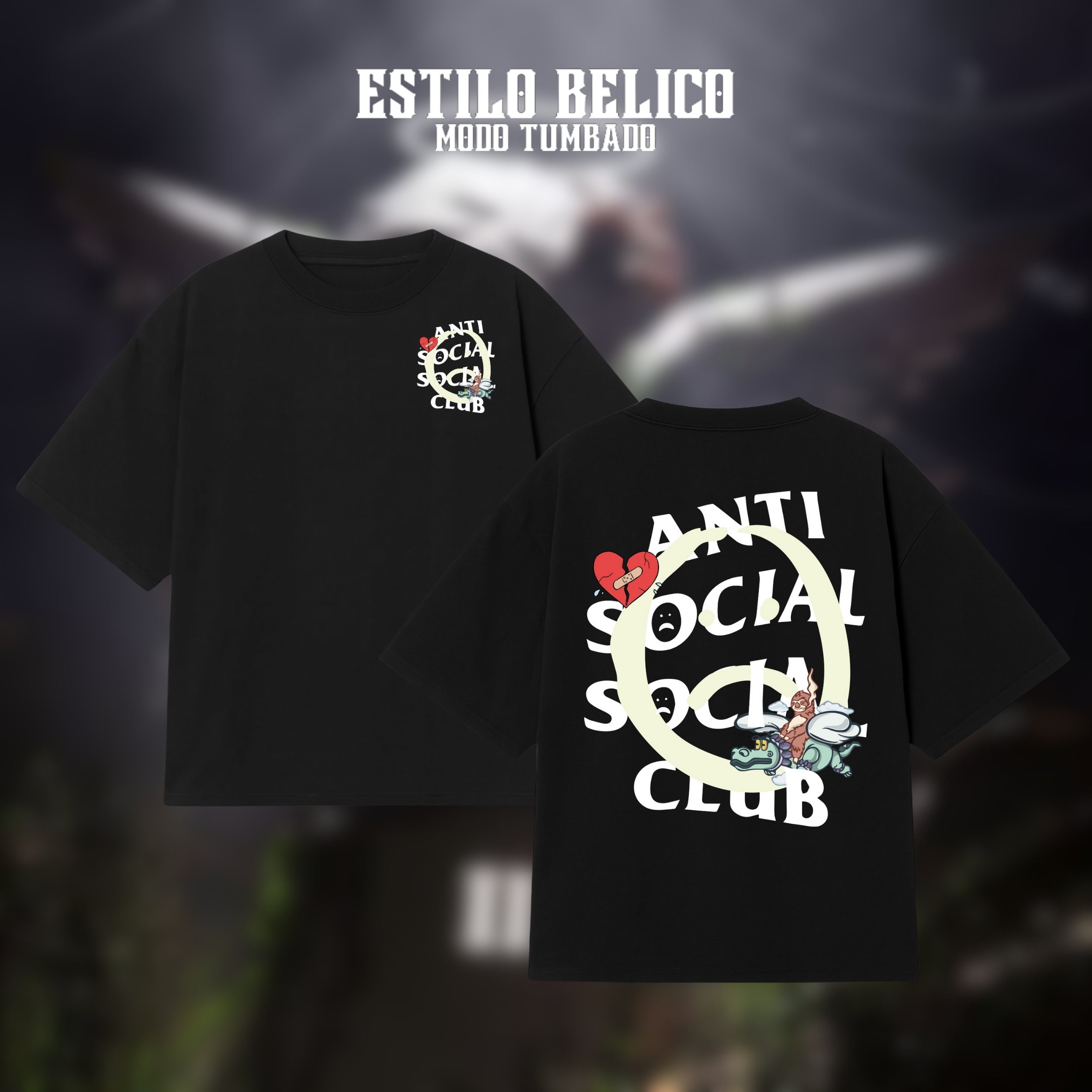 Polera “ASSC CT x SadBoyz” –  Junior H SadBoyz