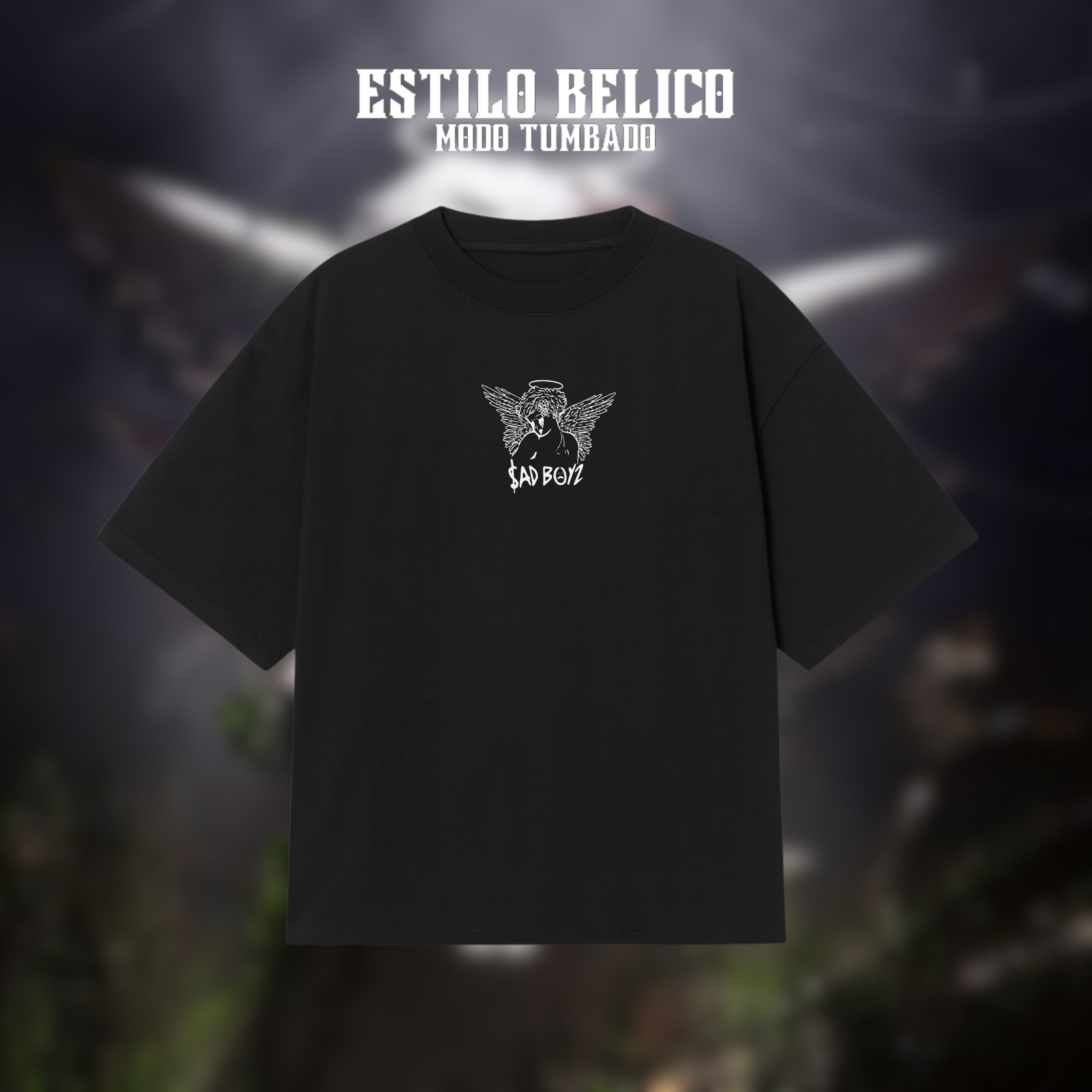 Polera "Sad Ángel" - Junior H