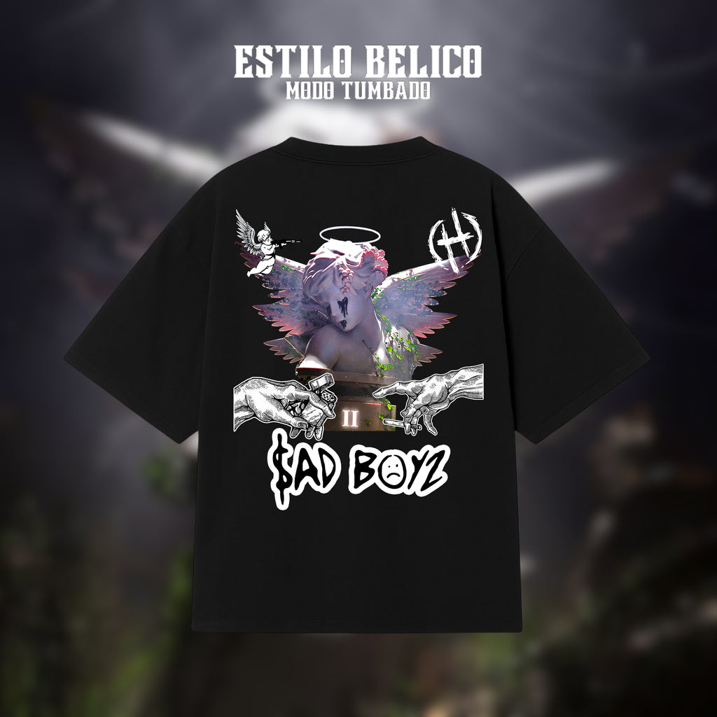 Polera "Sad Ángel" - Junior H