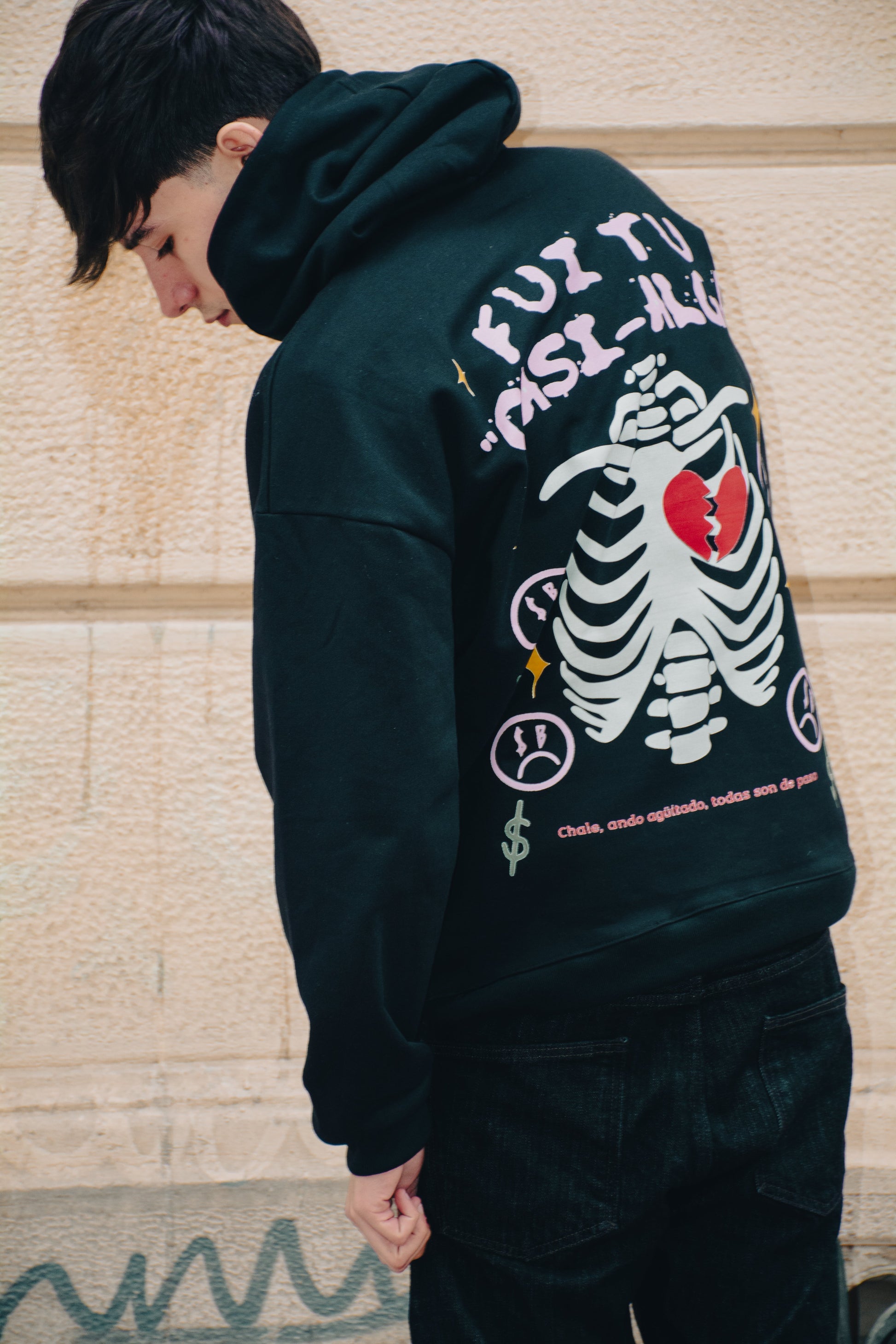 Hoodie "Fui tu casi-algo" - $adBoyz 4 Life