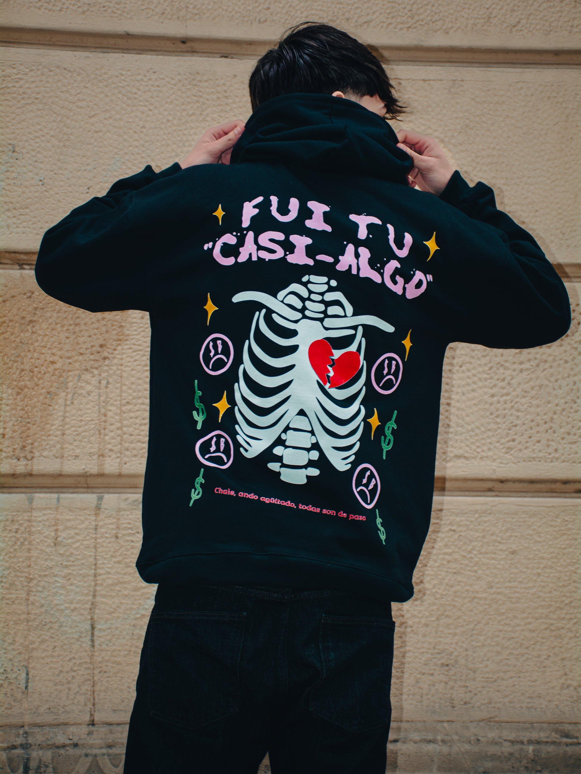 Hoodie "Fui tu casi-algo" - $adBoyz 4 Life